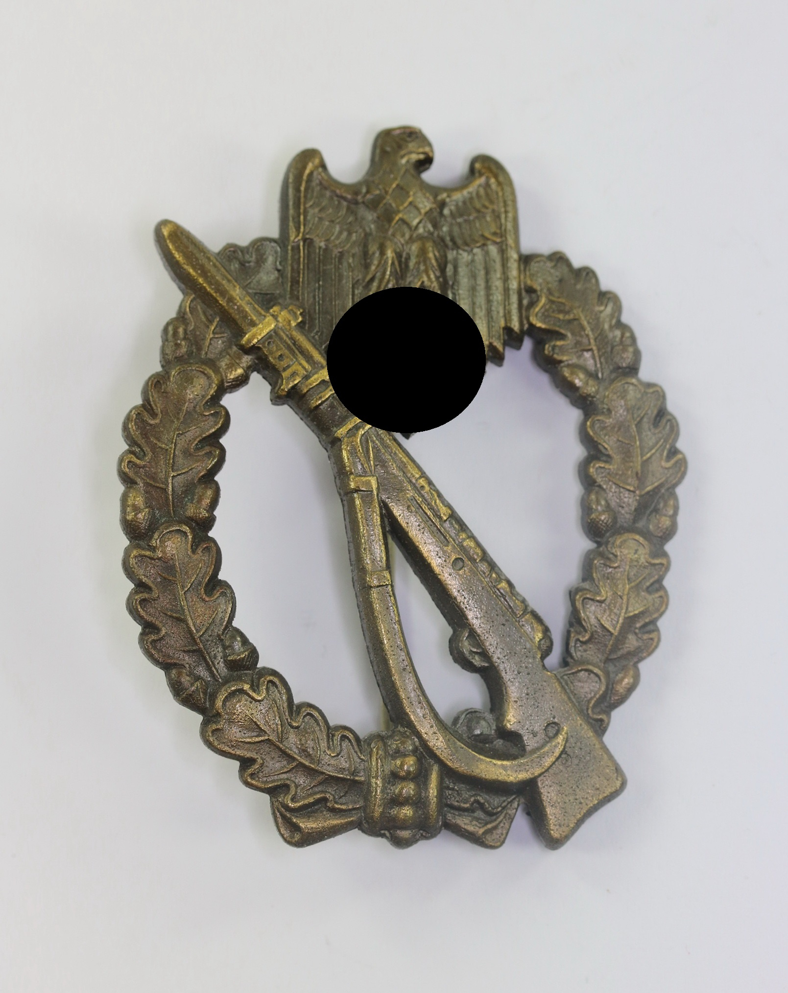 Infanterie Sturmabzeichen in Bronze, Hst. JFS. (Josef Feix & Söhne Gablonz/neiße) – Bild 1