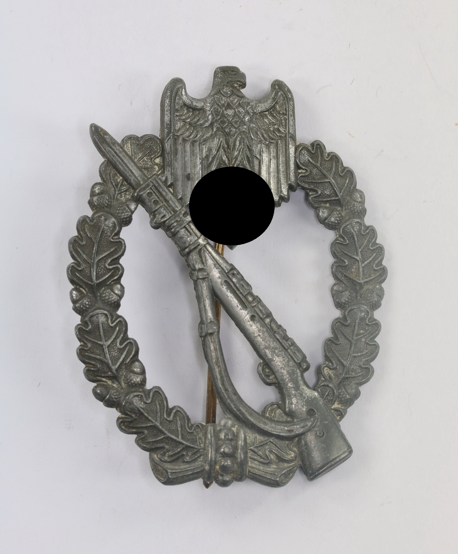  Infanterie Sturmabzeichen in Silbe, Julius Bauer & Co. Zella Mehlis (J.B.u.Co.) – Bild 1