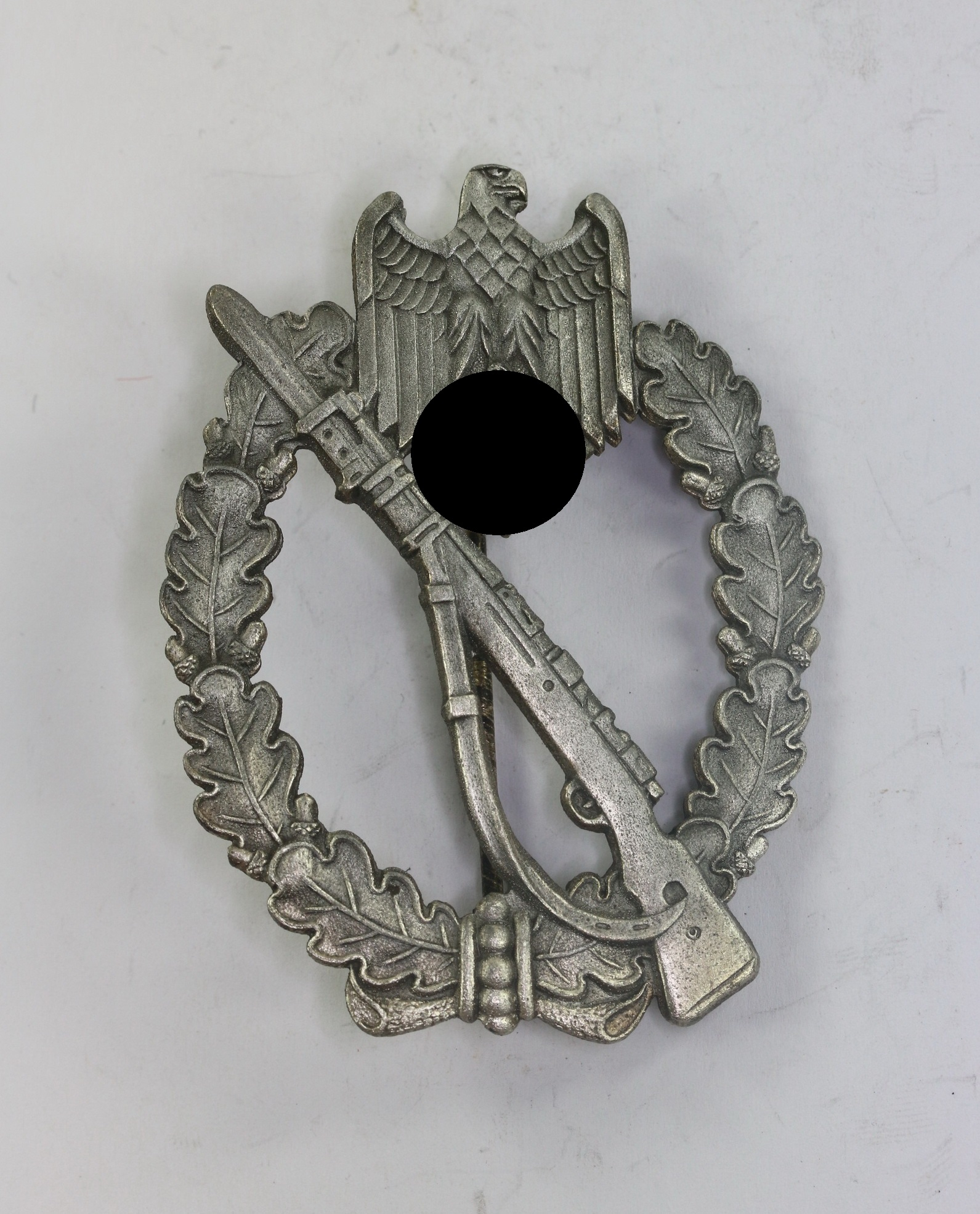  Infanterie Sturmabzeichen in Silber, Deschler & Sohn, München (Zink) – Bild 1
