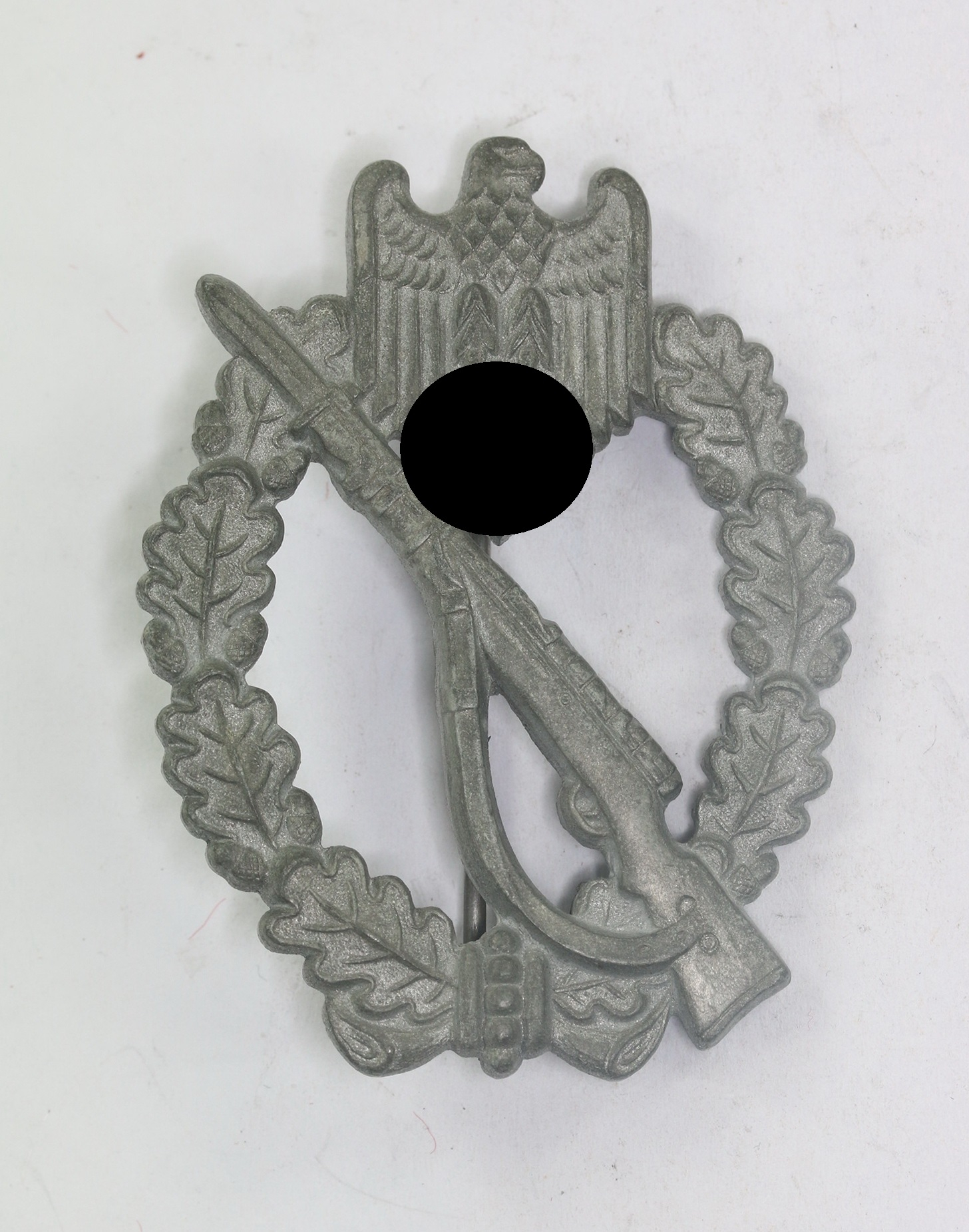 Infanterie Sturmabzeichen in Silber, Hst. L/56 (Funcke & Brüninghaus, Lüdenscheid) – Bild 1
