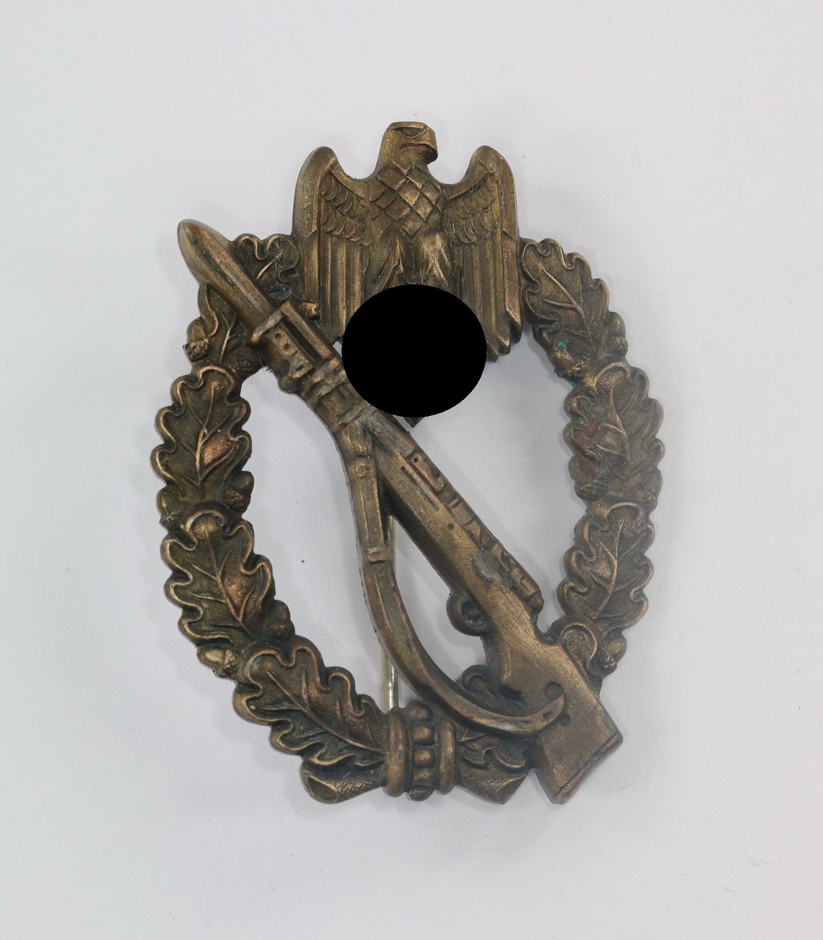 Infanterie-Sturmabzeichen in Bronze, Hst. S.H.u.Co. 41 (Sohni, Heubach & Co., Oberstein) – Bild 1