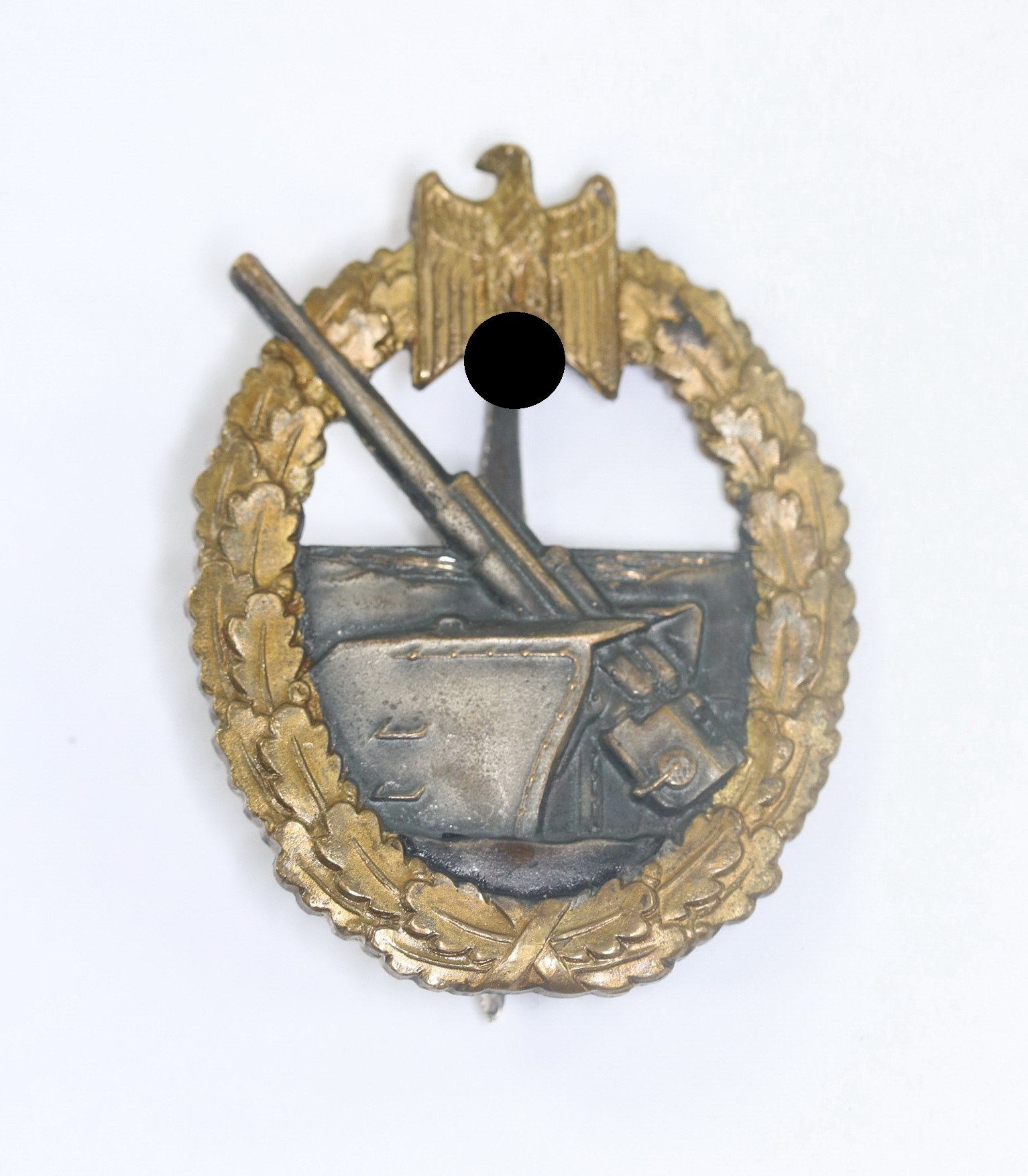 k_stenartillerie_abzeichen_hst Küstenartillerie Abzeichen, Hst. C.E. Juncker Berlin – Bild 1