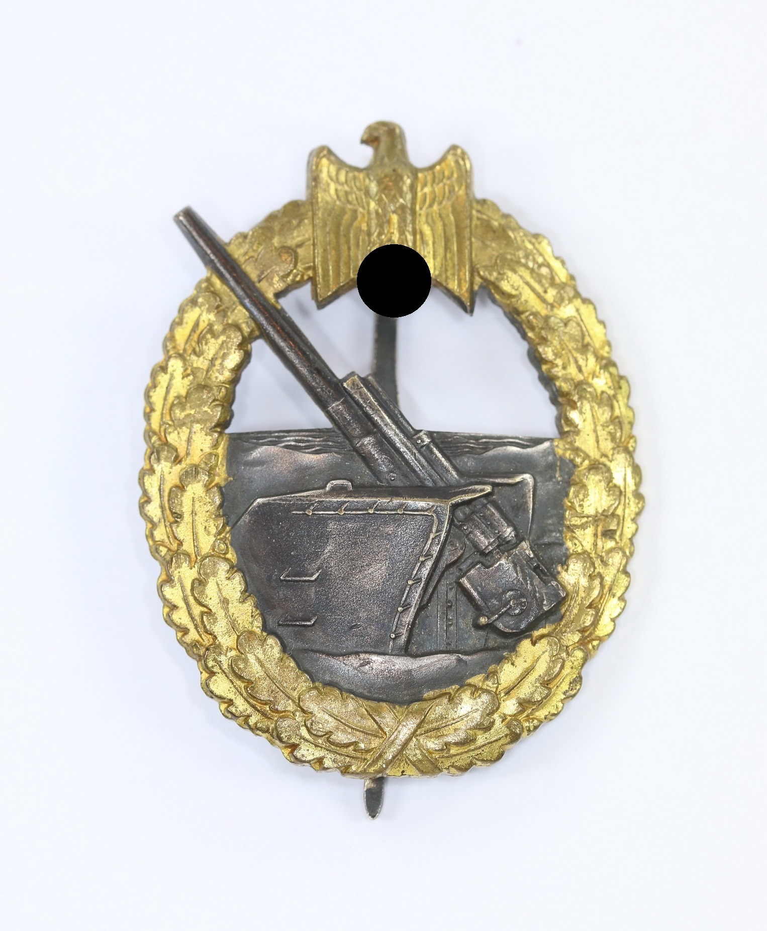 k_stenartillerie_abzeichen_hst Küstenartillerie Abzeichen, Hst. Schwerin – Bild 1