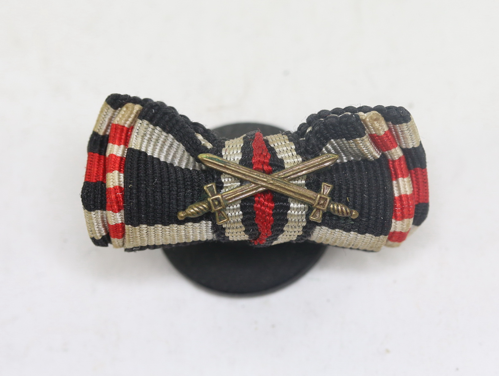 Knopflochdekoration. EK-2 1914, Hanseatenkreuz Bremen, Ehrenkreuz für Frontkämpfer – Bild 1