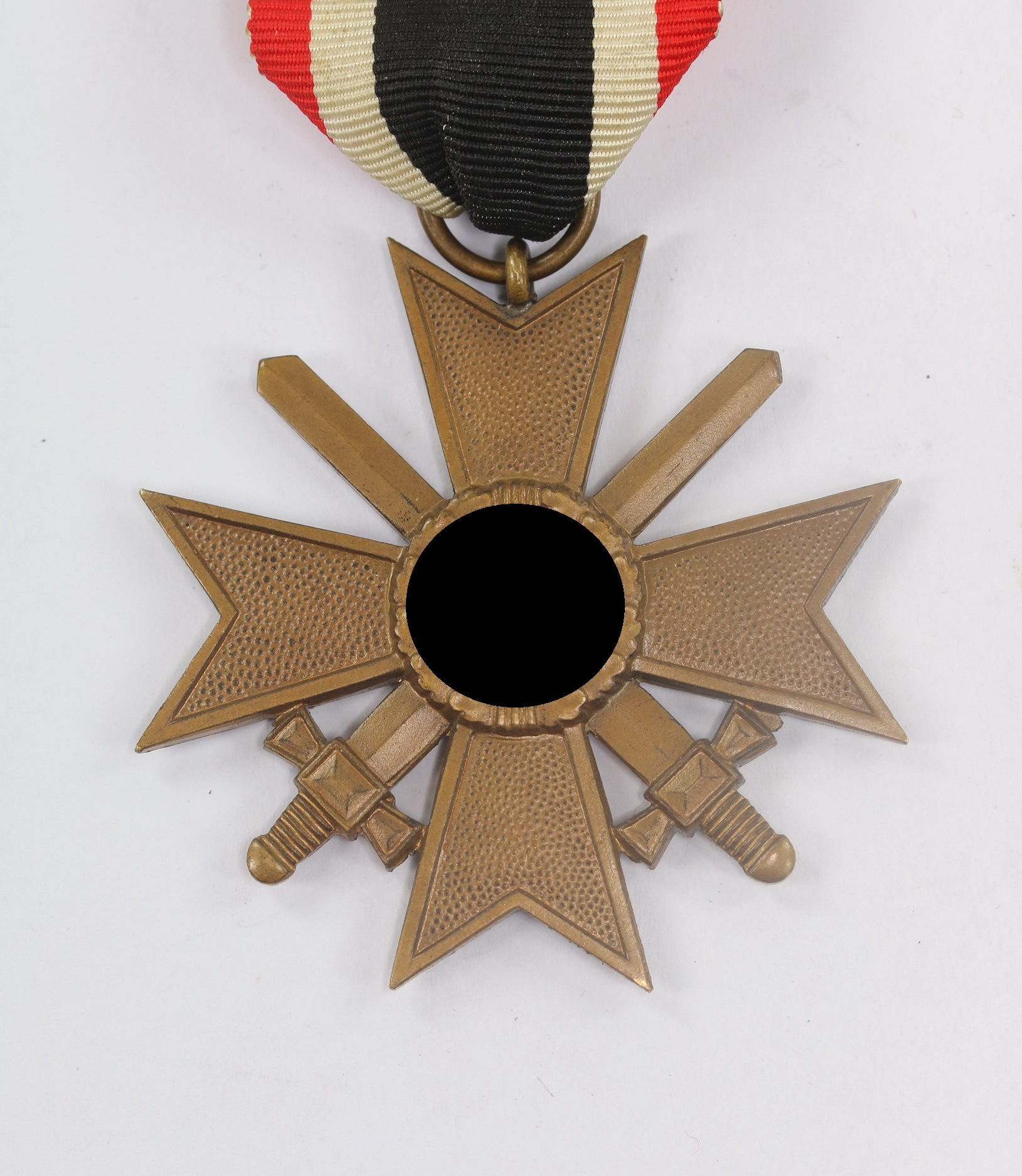 kriegsverdienstkreuz_2 Kriegsverdienstkreuz 2. Klasse mit Schwertern, ohne Hersteller (Buntmetall) – Bild 1