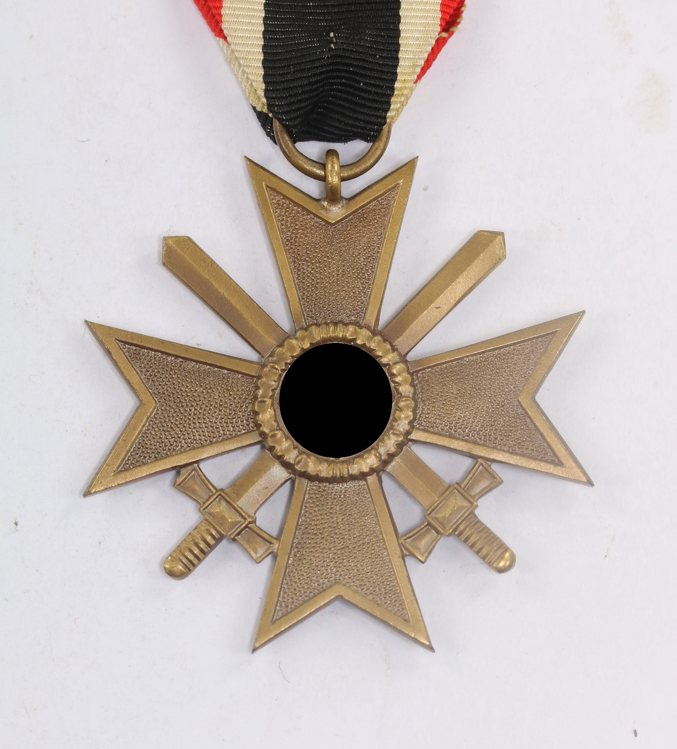 kriegsverdienstkreuz_2 Kriegsverdienstkreuz 2. Klasse mit Schwertern, ohne Hersteller (Buntmetall) – Bild 1