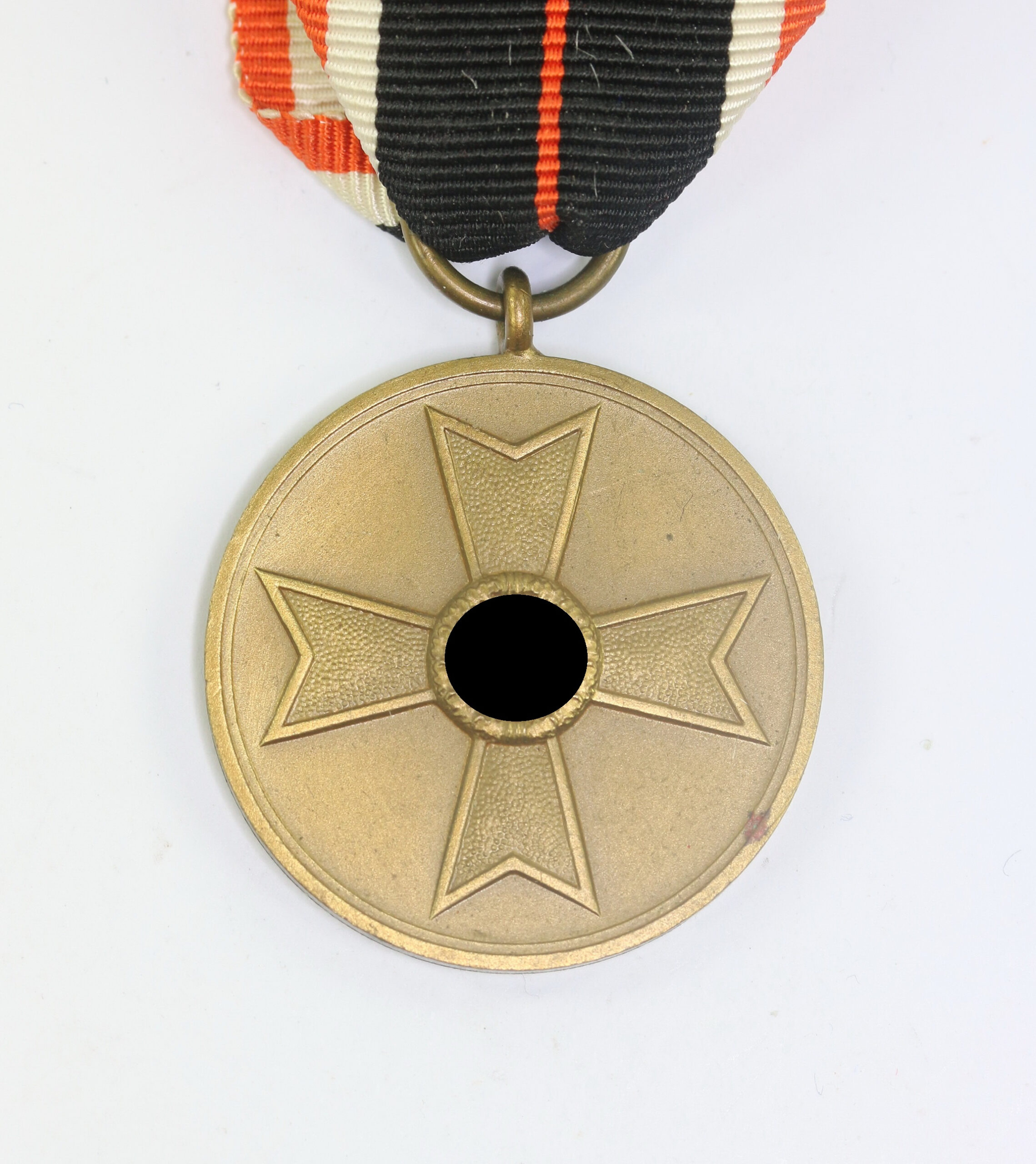 kriegsverdienstmedaille_f_r_kriegsverdienst_1939_oranges_band_1__2_1 Kriegsverdienstmedaille, "Für Kriegsverdienst 1939", oranges Band – Bild 1