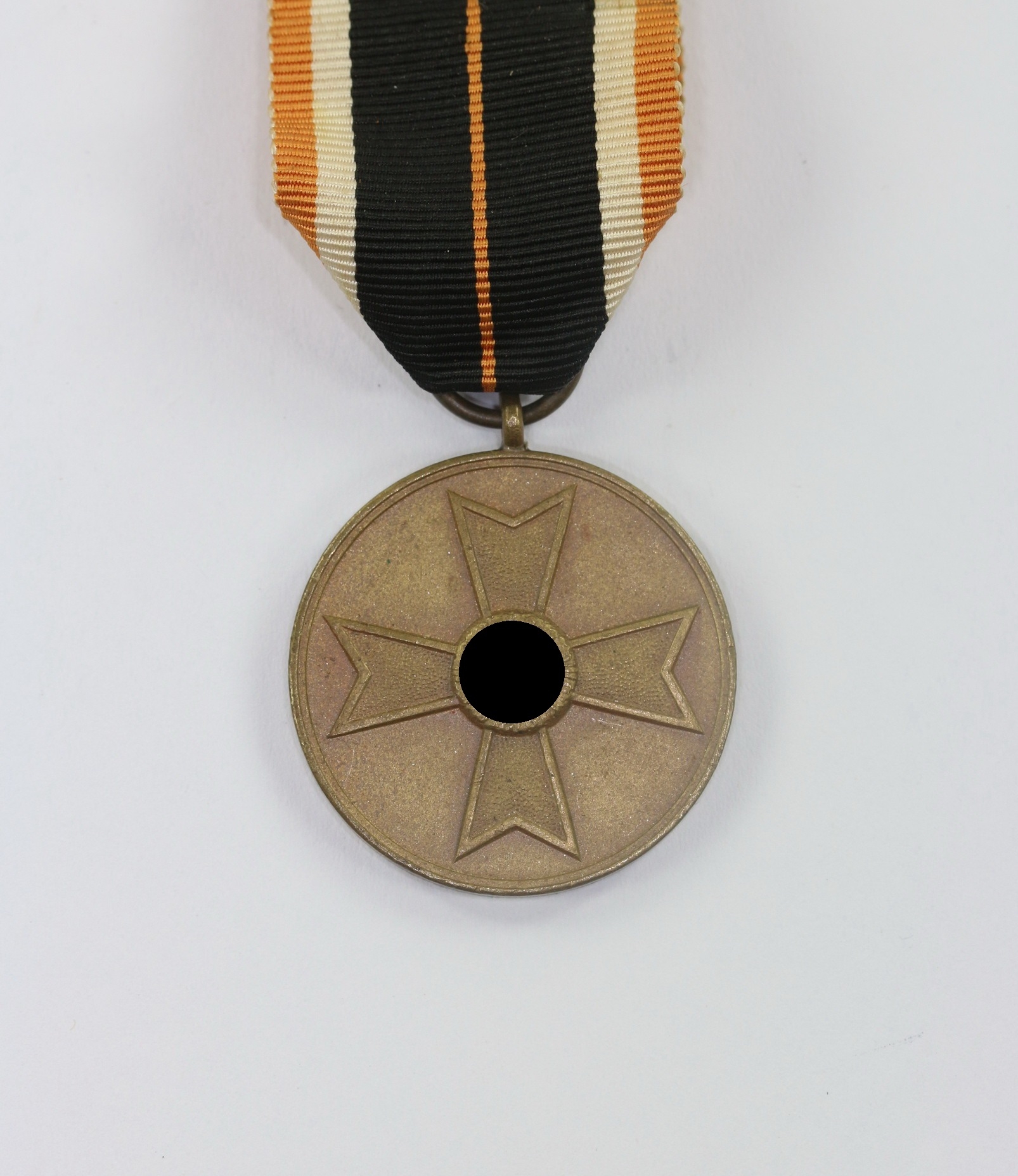  Kriegsverdienstmedaille Für Kriegsverdienste 1939, oranges Band (!) – Bild 1