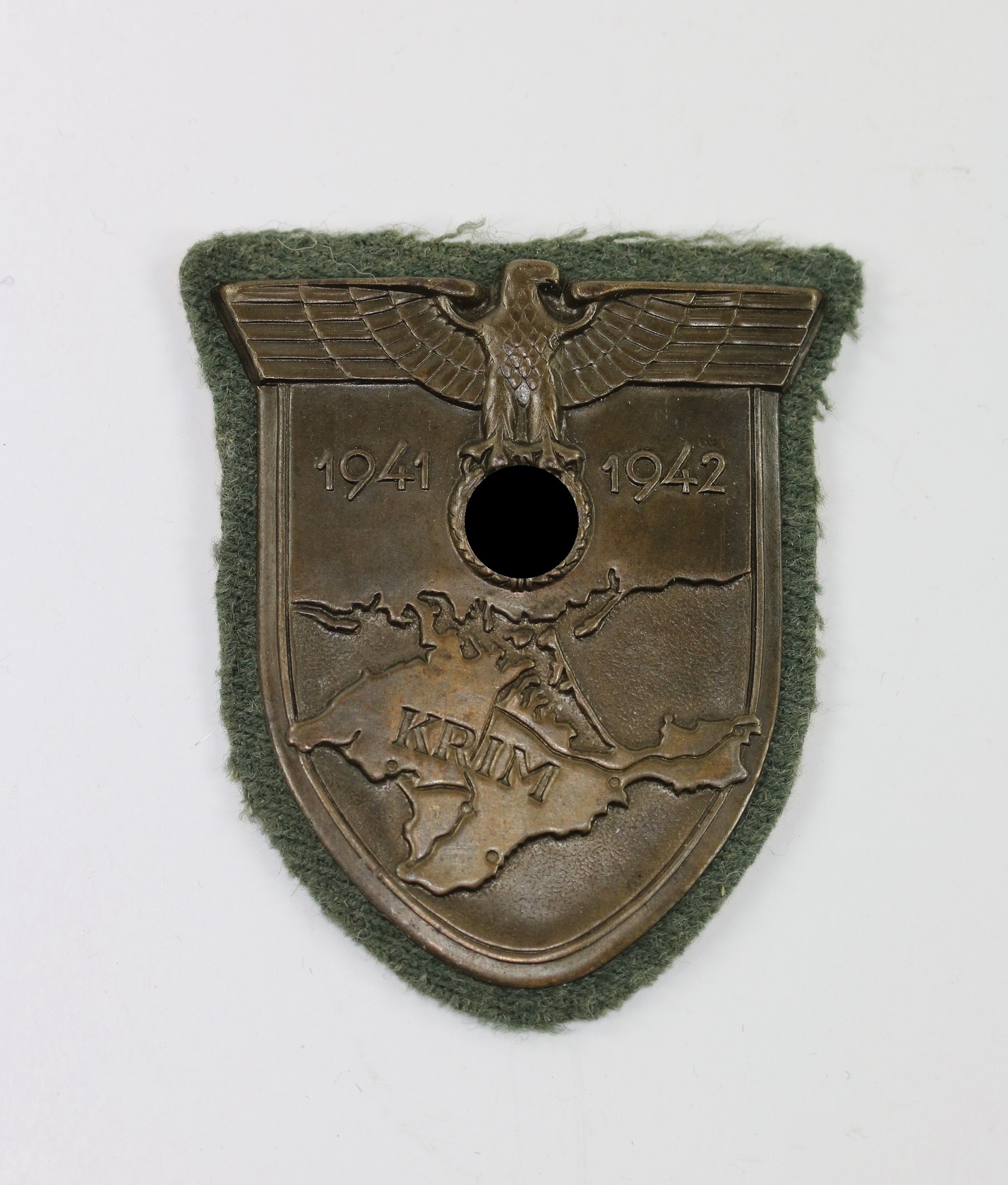 krimschild_1__1 Krimschild auf Heeresstoff, Typ 3.09 – Bild 1