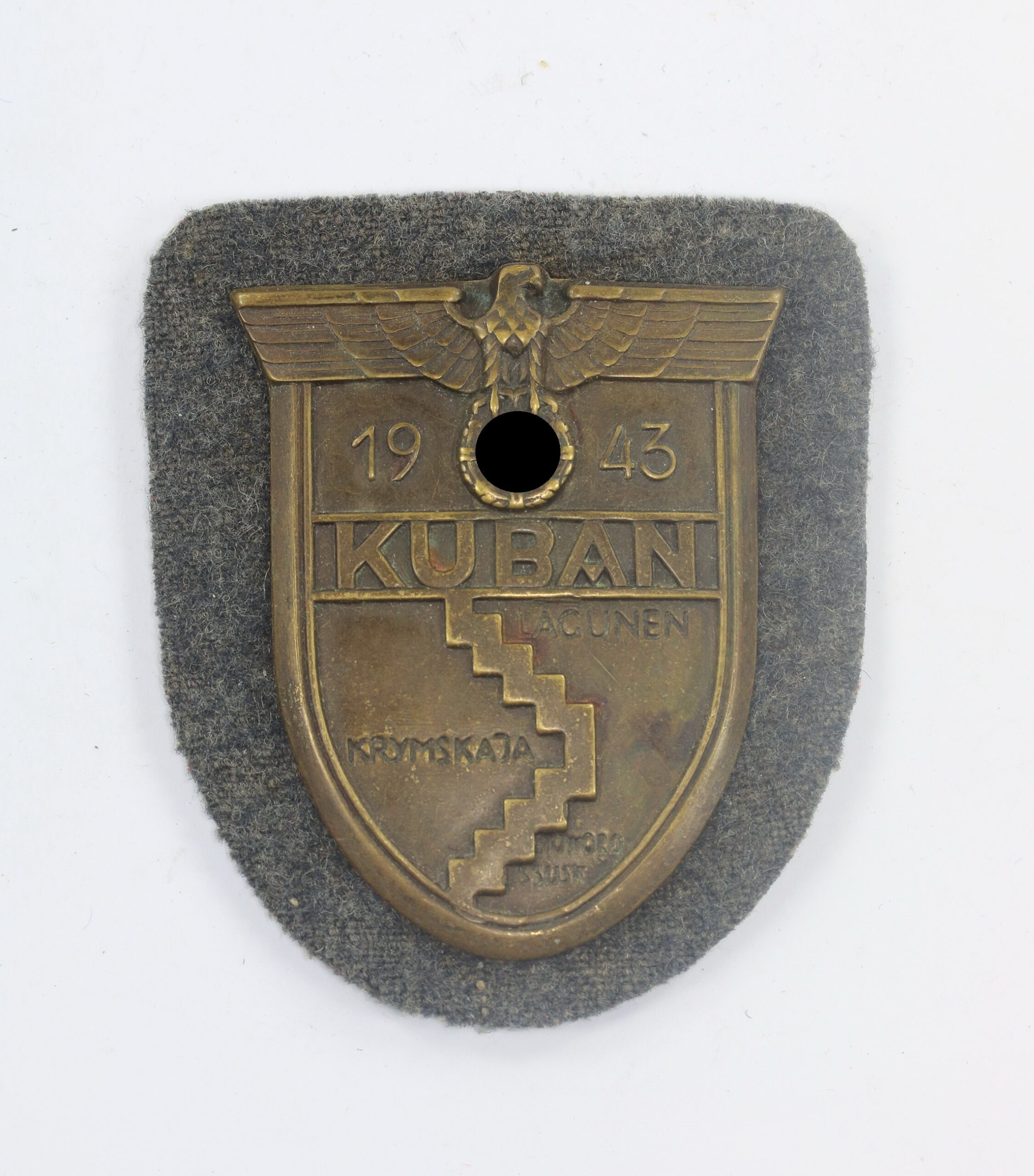 kubanschild_auf_luftwaffenstoff_typ_5_1__1_1 Kubanschild auf Luftwaffenstoff (!), Typ 5.4 – Bild 1