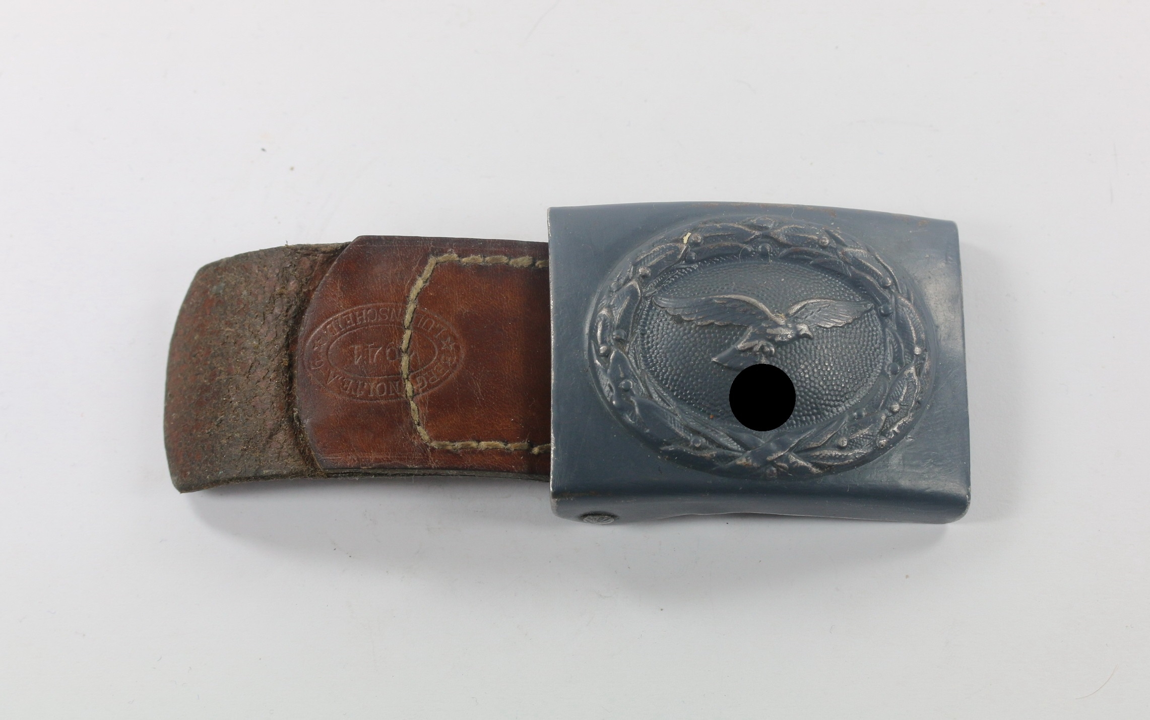  Luftwaffe, Koppelschloß für Mannschaften, Hst. B&NL 1941 (Berg & Nolte, Lüdenscheid) – Bild 1