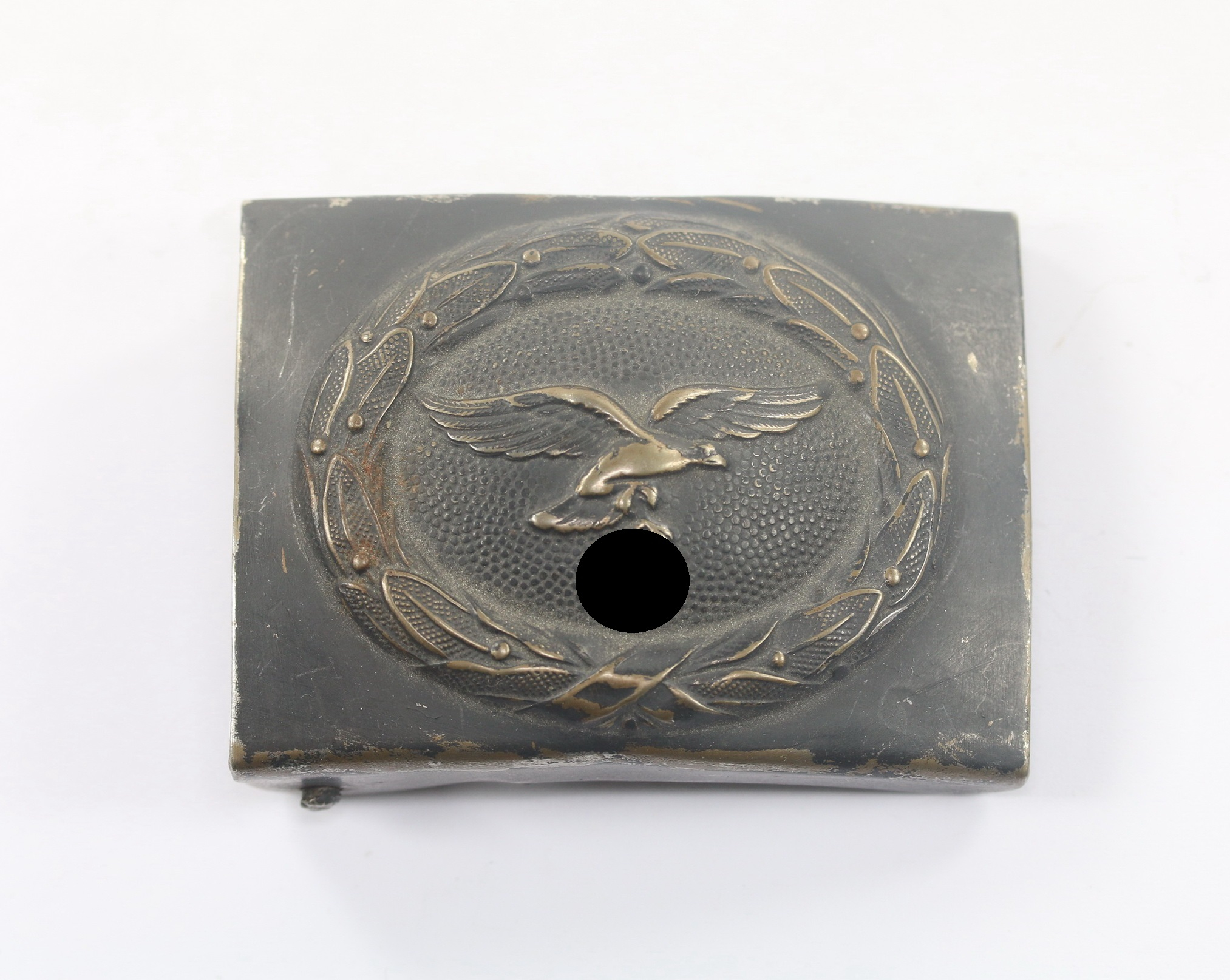 luftwaffe_koppelschlo_f_r_mannschaften_hst Luftwaffe, Koppelschloß für Mannschaften, Hst. RZM M4/44 (Paul Cramer & Co. Lüdenscheid) – Bild 1