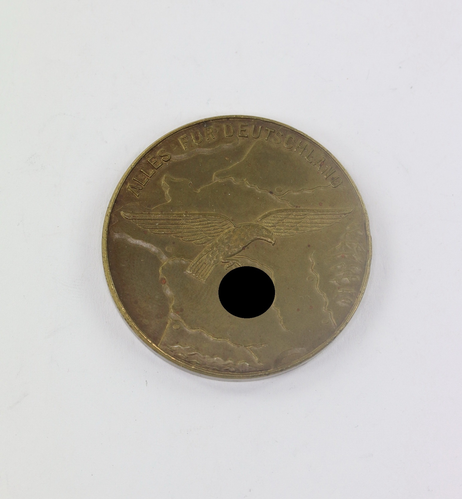  Luftwaffe, Medaille Für treue Dienste im Bereich des Feldluftgaukommandos Westfrankreich – Bild 1