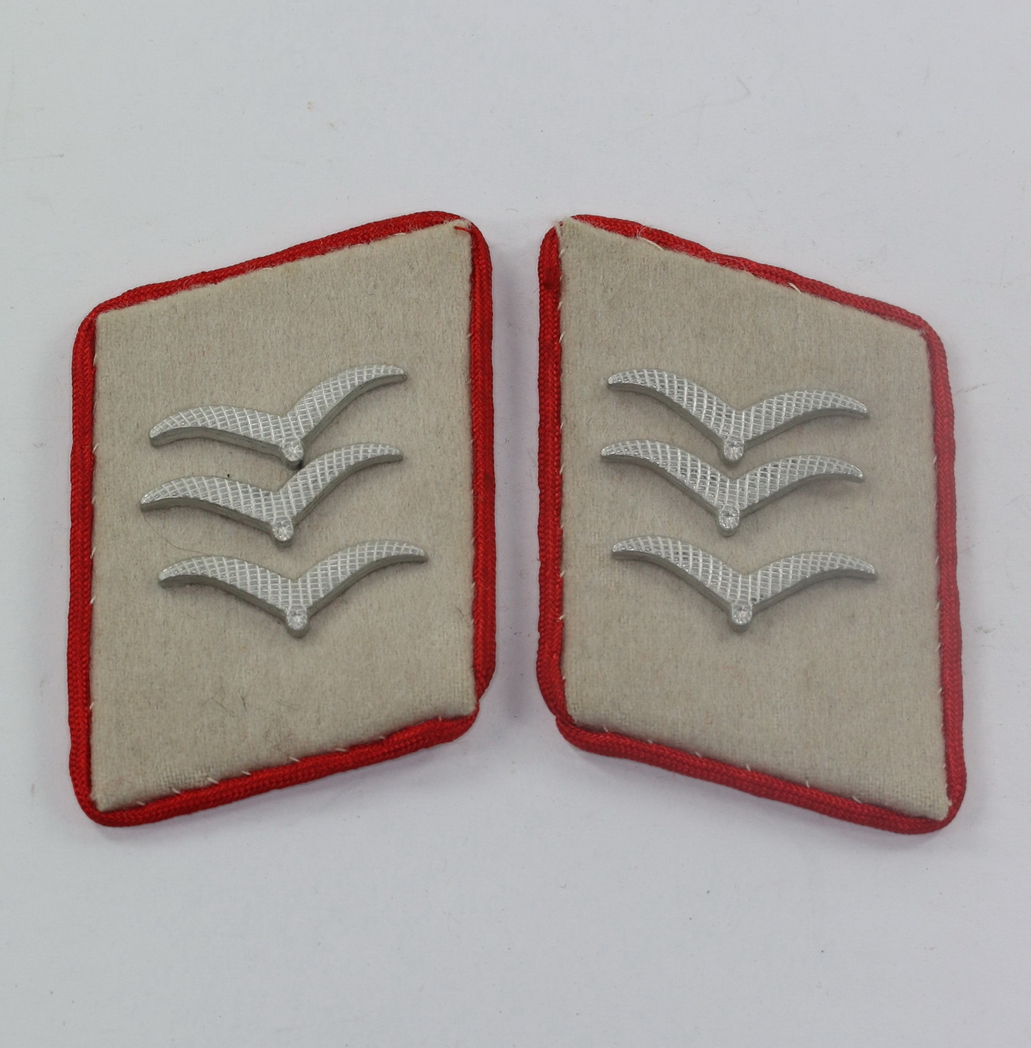 luftwaffe_paar_kragenspiegel_obergefreiter_flak_division_hermann_g_ring_1_ Luftwaffe, Paar Kragenspiegel Obergefreiter Flak Division Hermann Göring – Bild 1