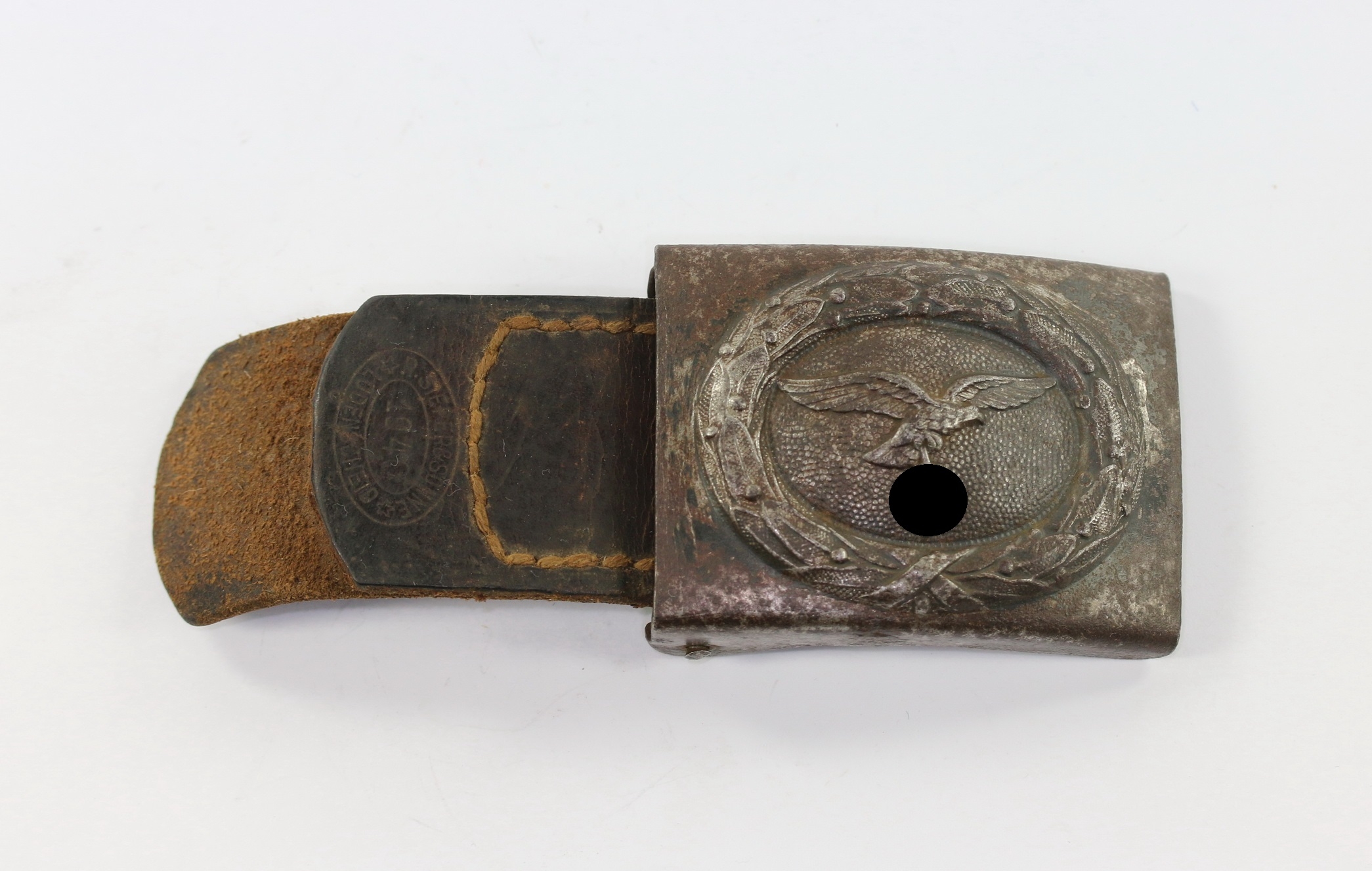 luftwaffen_koppelschloss_mannschaften_1__1 Luftwaffe, Koppelschloß für Mannschaften, Sieper & Söhne 1940 – Bild 1