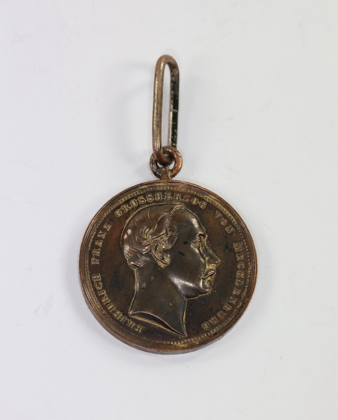 Mecklenburg Schwerin, Medaille für opferwillige Hilfe in der Wassernot 1888 – Bild 1