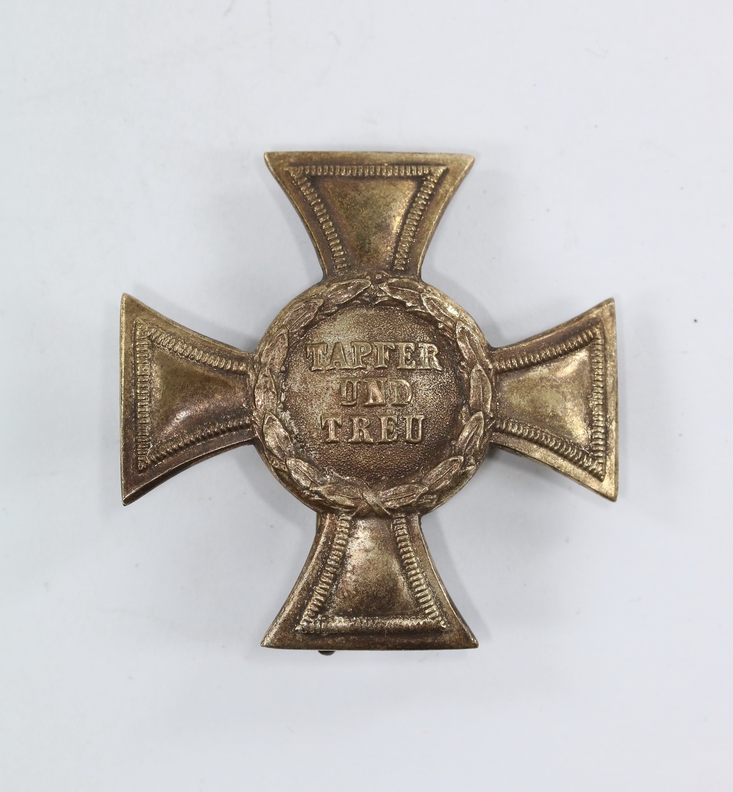 Mecklenburg-Strelitz, Kreuz 1. Klasse für Auszeichnung im Kriege - Tapfer und Treu - Ohne Jahreszahl – Bild 1