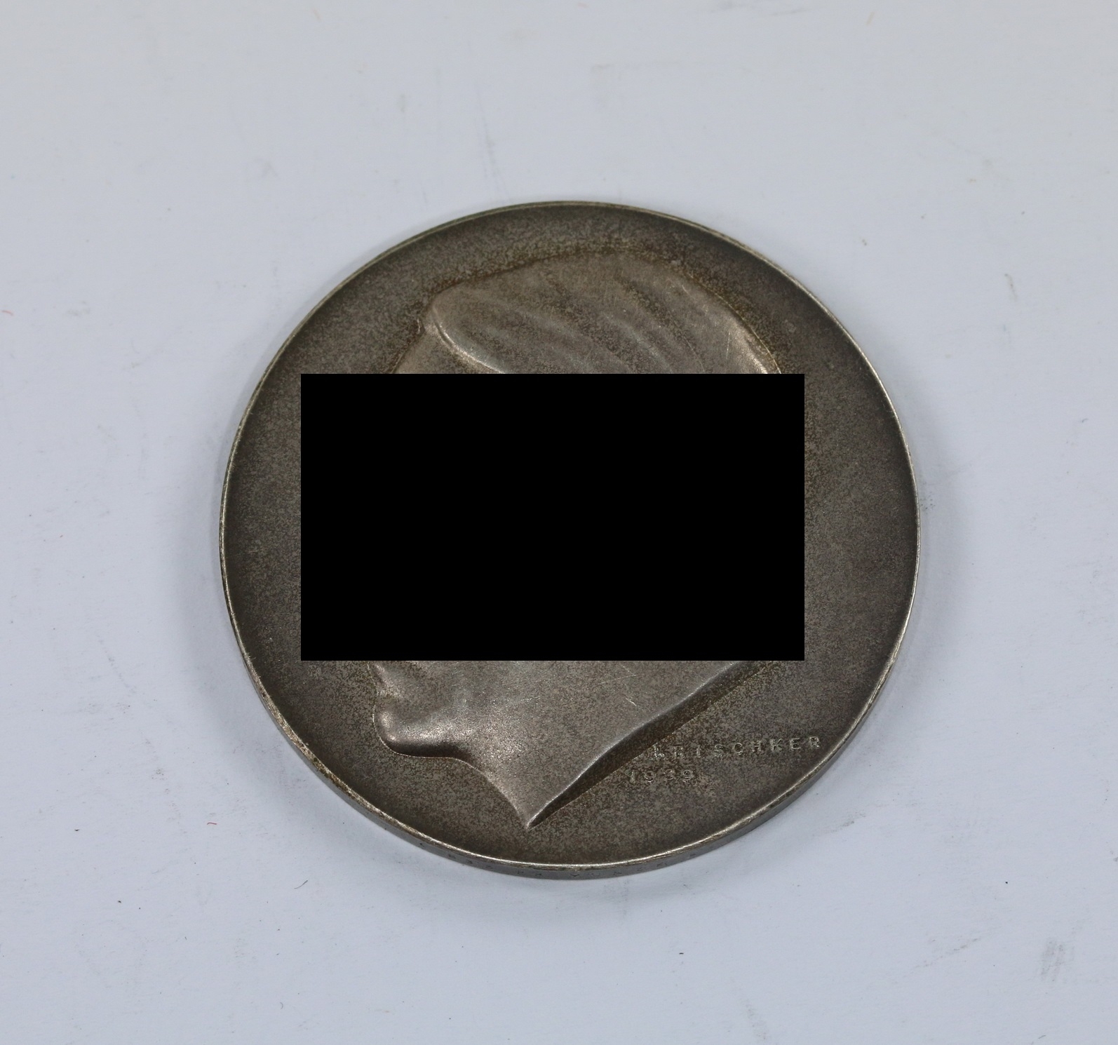 Medaille, Adolf Hitler - Vor 50 Jahren am 20. April 1889 wurde unser Führer Adolf Hitler der Schöpfer des Grossdeutschen Reiches geboren – Bild 1