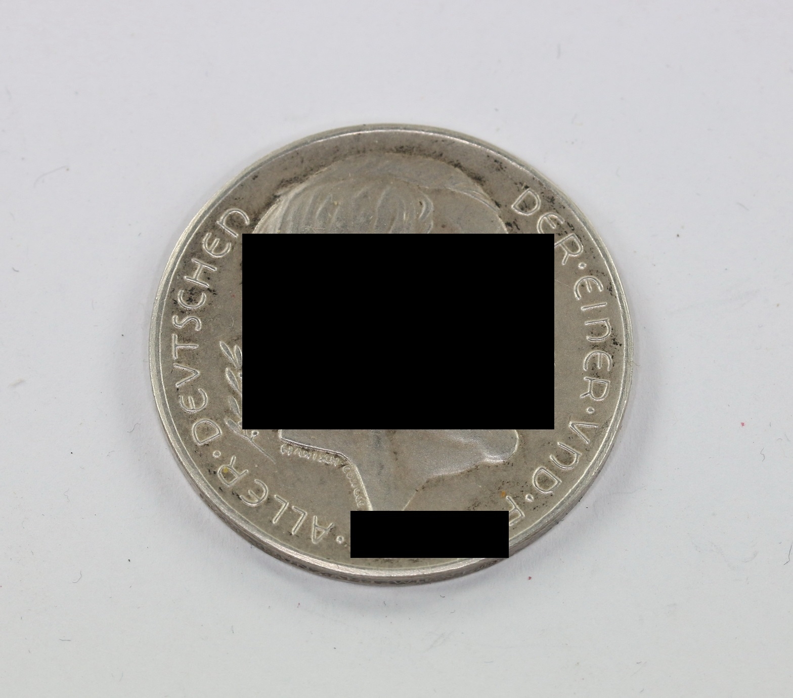 Medaille, Der Einer und Führer aller Deutschen, Das Großdeutsche Reich ist erstanden, 13.3.1938 29.29.1938, Silber 835, Hauptmünzamt Wien – Bild 1