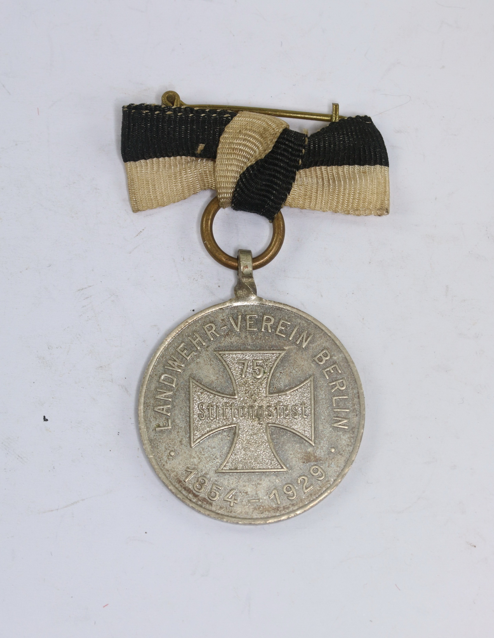 medaille_landwehr_verein_berlin_stiftungsfest_1854__1929_1_ Medaille, Landwehr Verein Berlin Stiftungsfest 1854 - 1929 – Bild 1