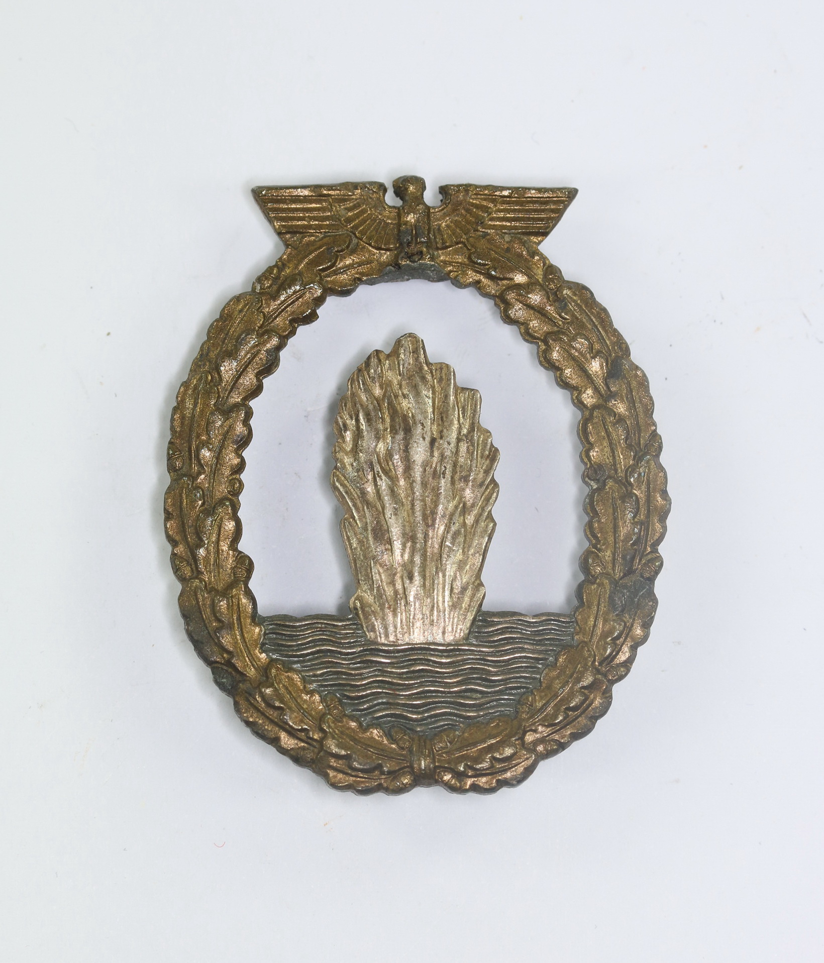 minensucher_abzeichen_hst Minensucher Abzeichen, Hst. ÜÜ, Kriegsgefangenschaft – Bild 1