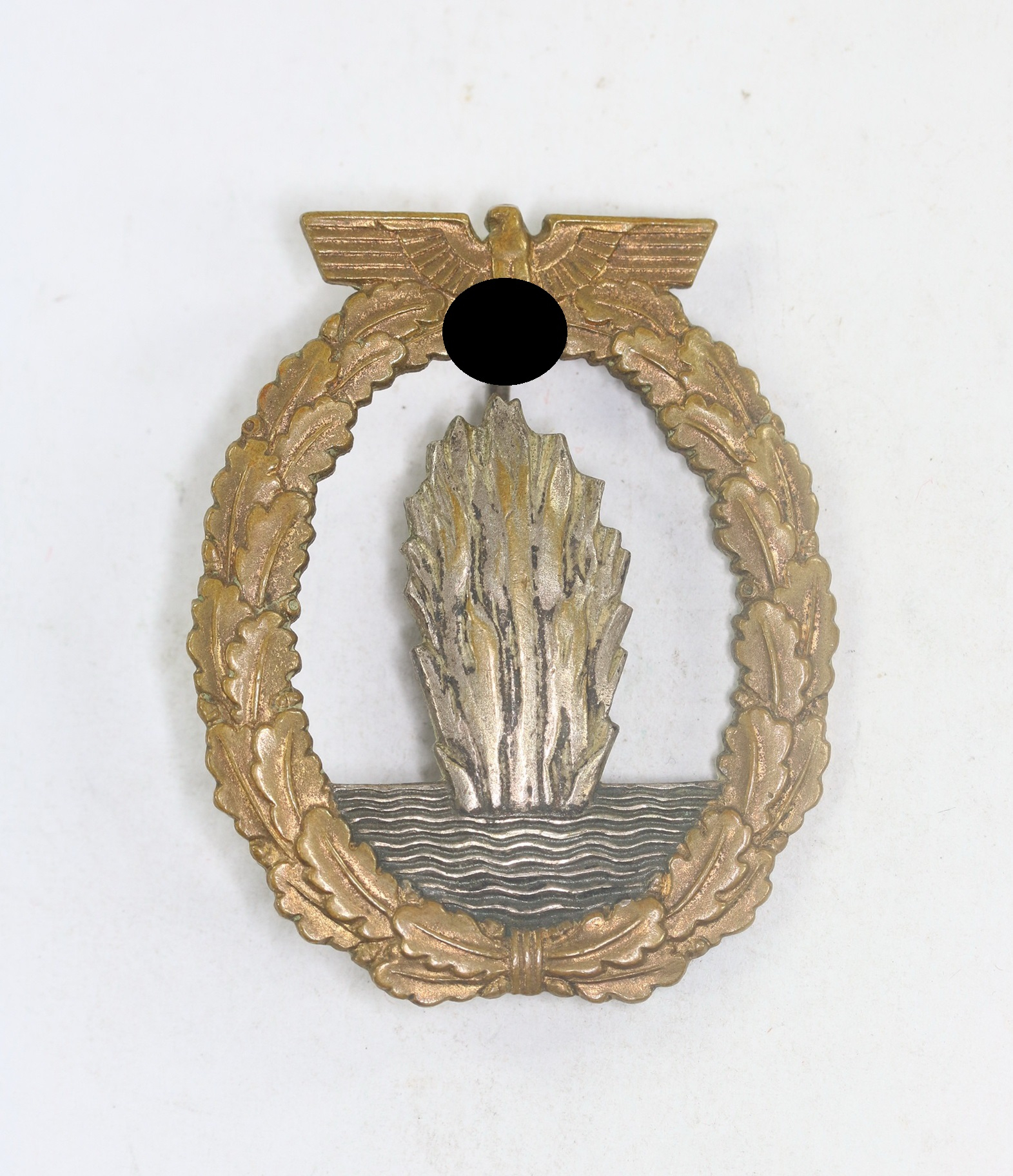 minensucher_abzeichen_hst Minensucher Abzeichen, Hst. L/11 (Wilhelm Deumer, Lüdenscheid) – Bild 1