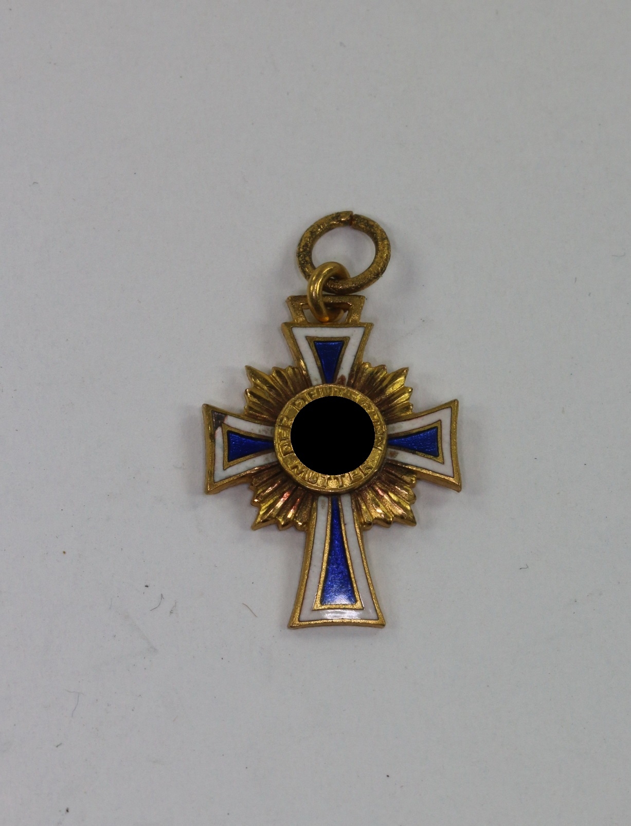 miniatur_mutterkreuz_in_gold_hst Miniatur Mutterkreuz in Gold, Hst. L/10 – Bild 1
