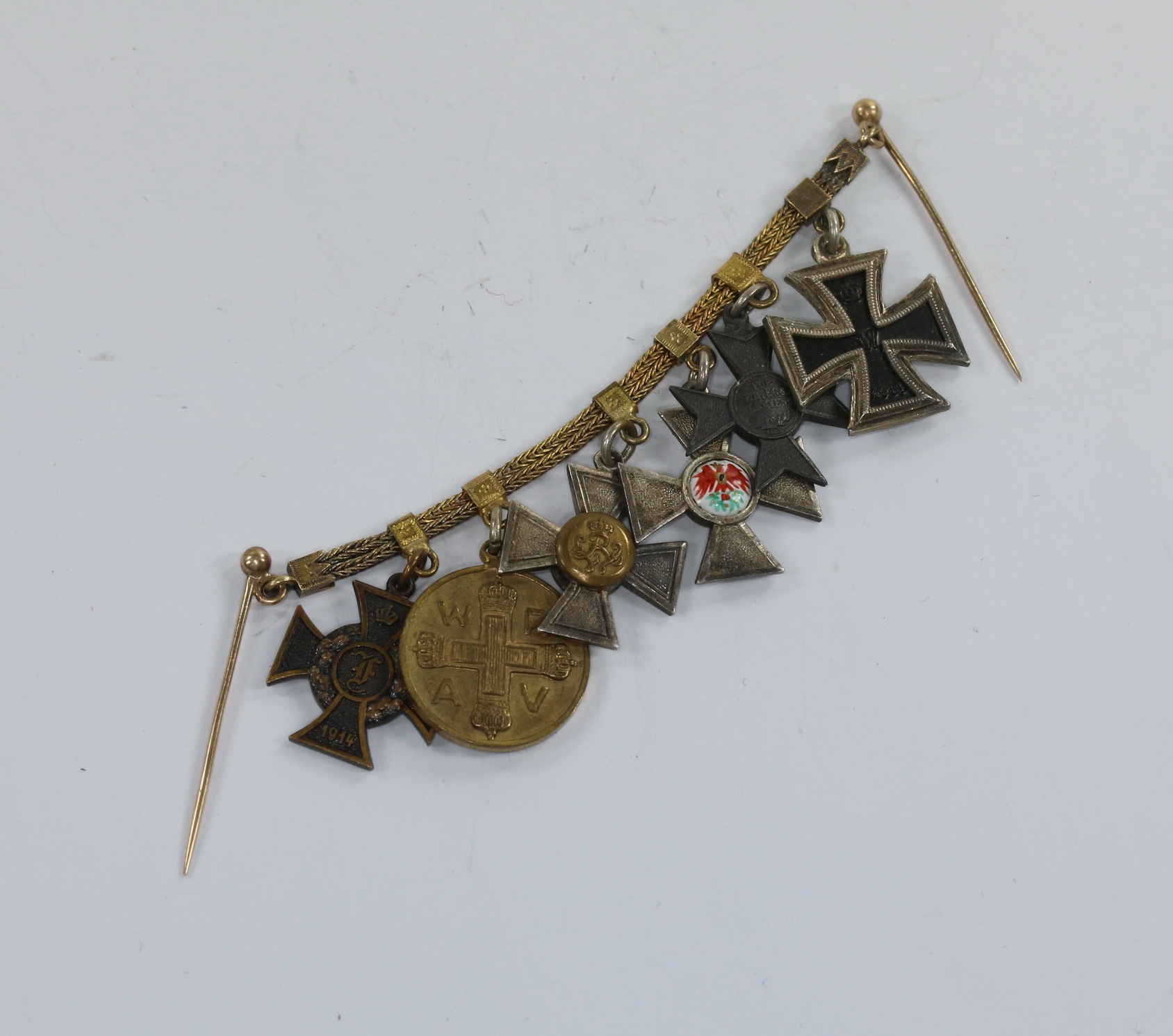 miniaturenkette_frack_kette6x_1_ Miniaturenkette 6X – Bild 1