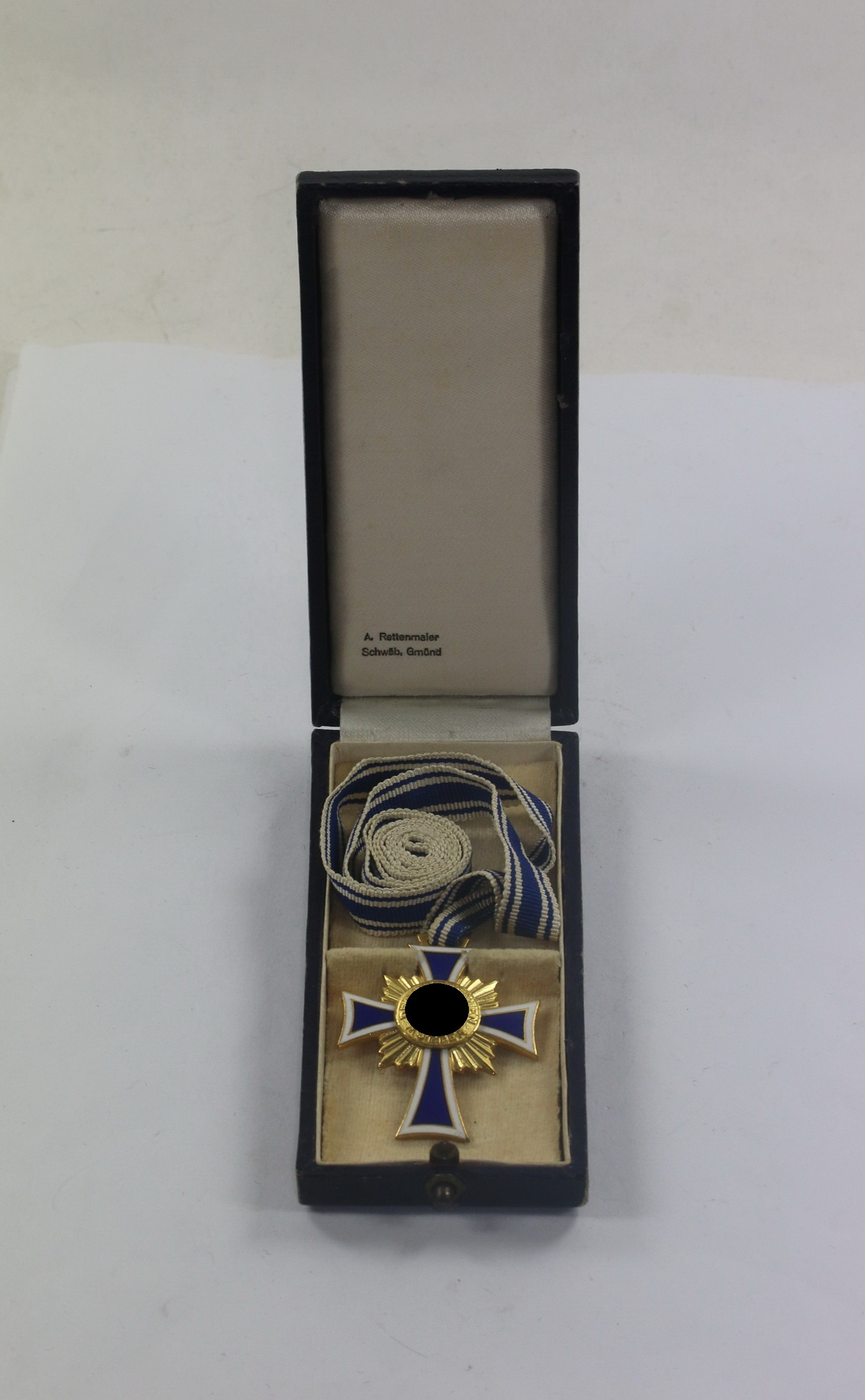  Mutterkreuz in Gold, im Etui A. Rettenmaier Schwäb. Gmünde – Bild 1