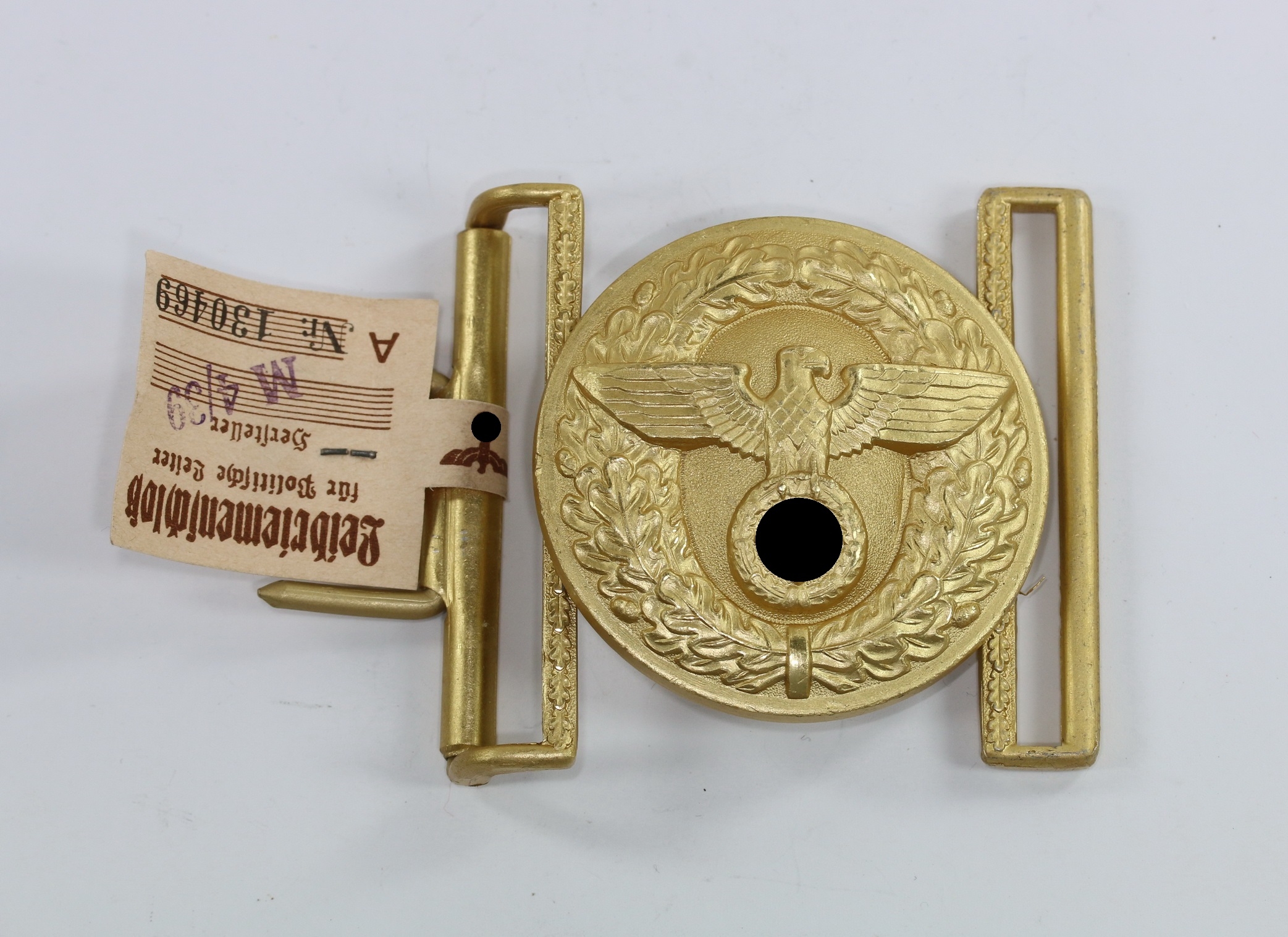 Nationalsozialistische Deutsche Arbeiterpartei (NSDAP), Feldbindenschloß für Politische Leiter, Hst. RZM M4/39 – Bild 1