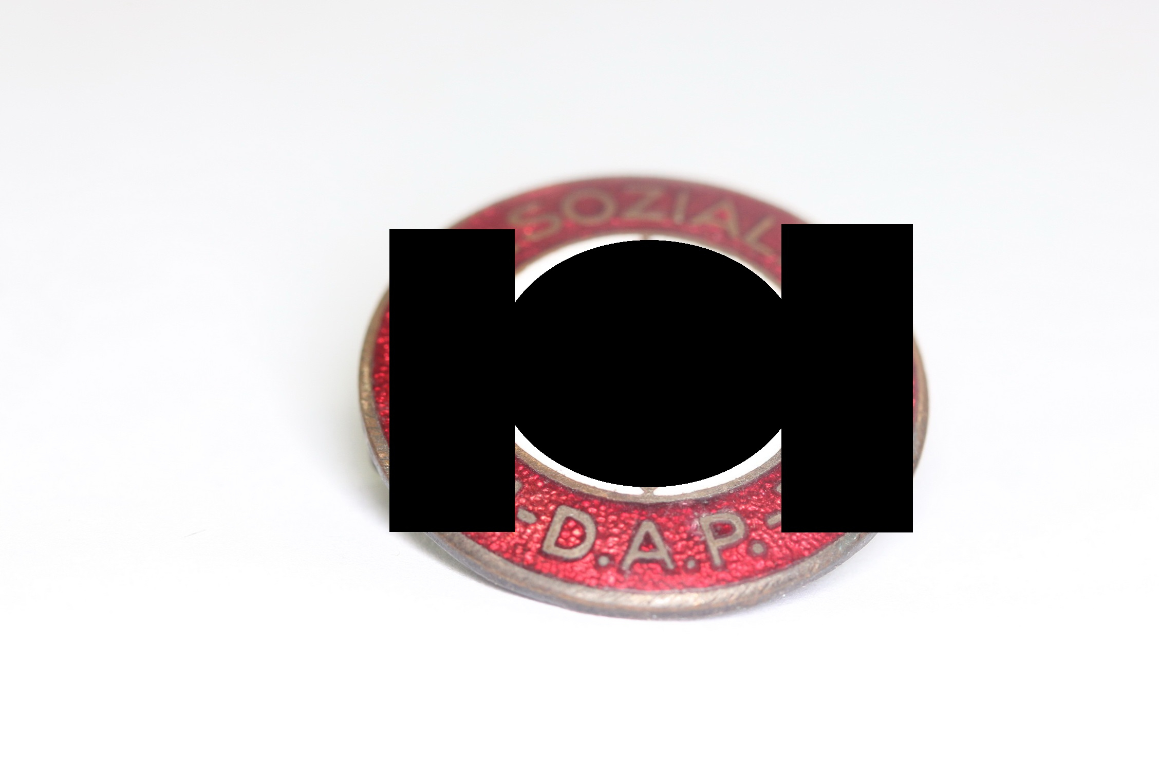 nsdap_parteiabzeichen_fr_hes_abzeichen_ges NSDAP Parteiabzeichen, Frühes Abzeichen Ges. Gesch. und Logo von Steinhauer & Lück – Bild 1