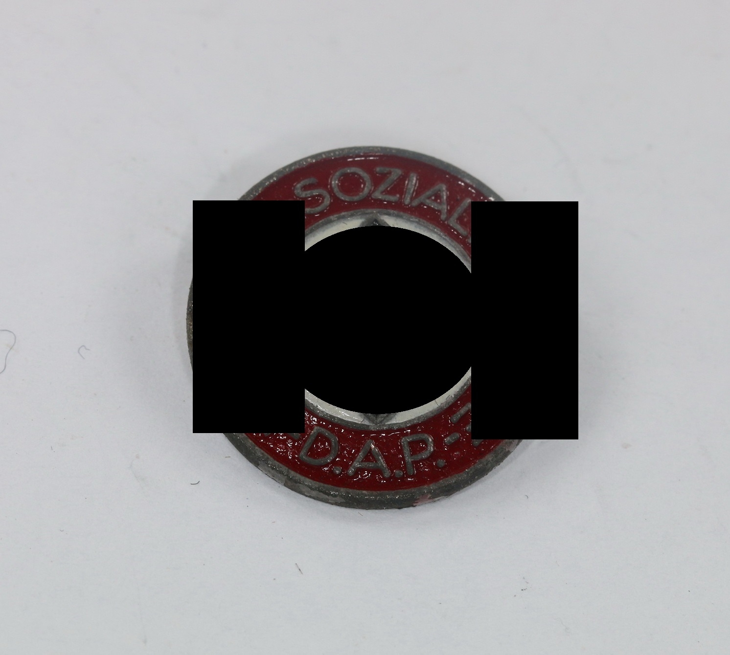  NSDAP Parteiabzeichen, Hst. RZM M1/128 (Eugen Schmidhaussler, Pforzheim) – Bild 1