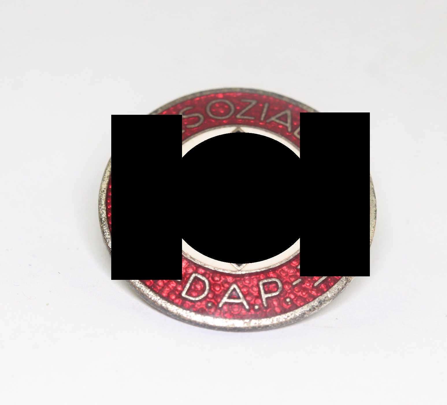 NSDAP Parteiabzeichen, Hst. RZM M1/128 (Eugen Schmidhaussler, Pforzheim) – Bild 1