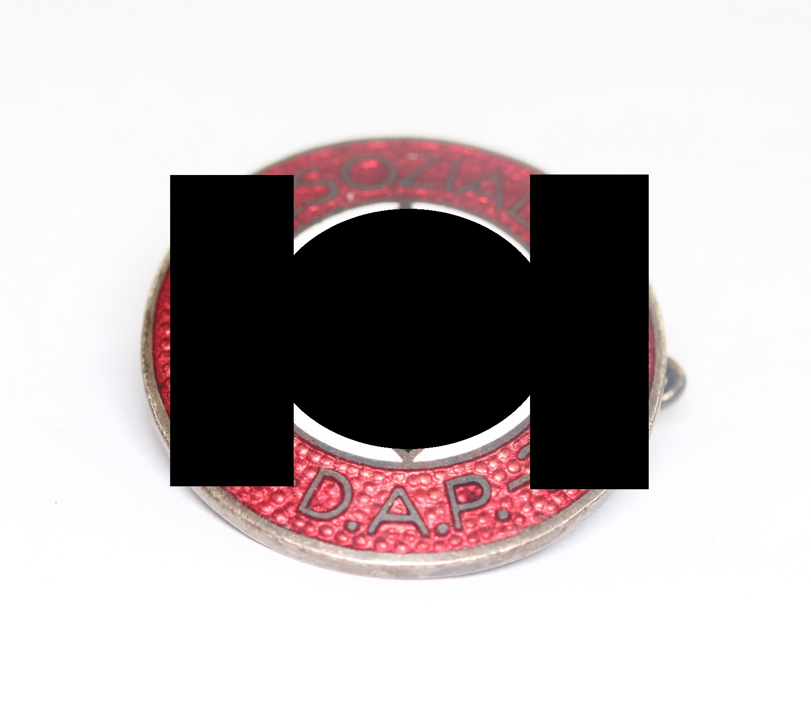 nsdap_parteiabzeichen_hst NSDAP Parteiabzeichen, Hst. RZM M1/34 (Karl Wurster, Markneukirchen) – Bild 1