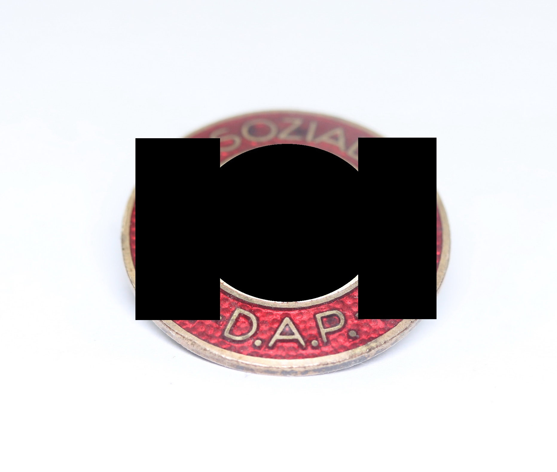 nsdap_parteiabzeichen_hst NSDAP Parteiabzeichen, Hst. RZM M1/34 (Karl Wurster, Markneukirchen) – Bild 1