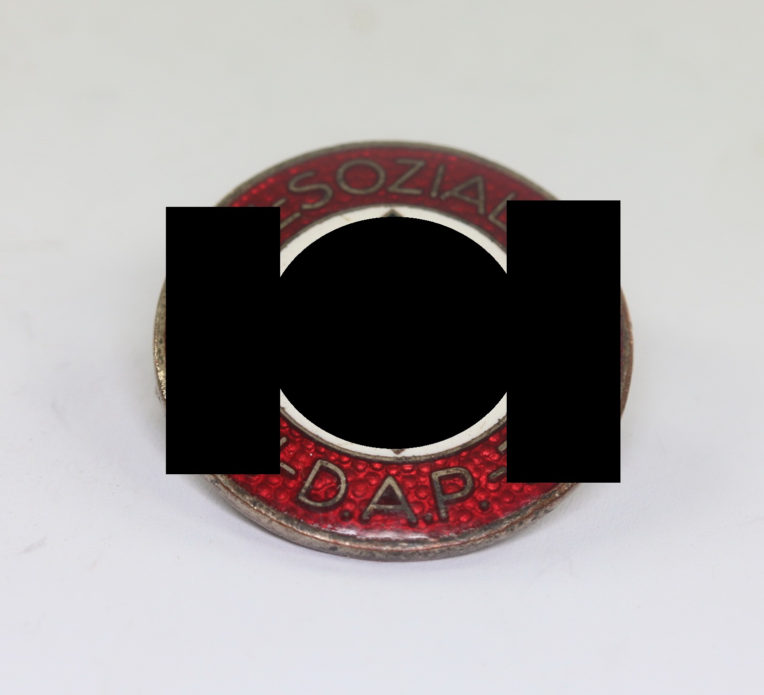  NSDAP Parteiabzeichen, Hst. RZM M1/62 (Gustav Hähl, Pforzheim) – Bild 1