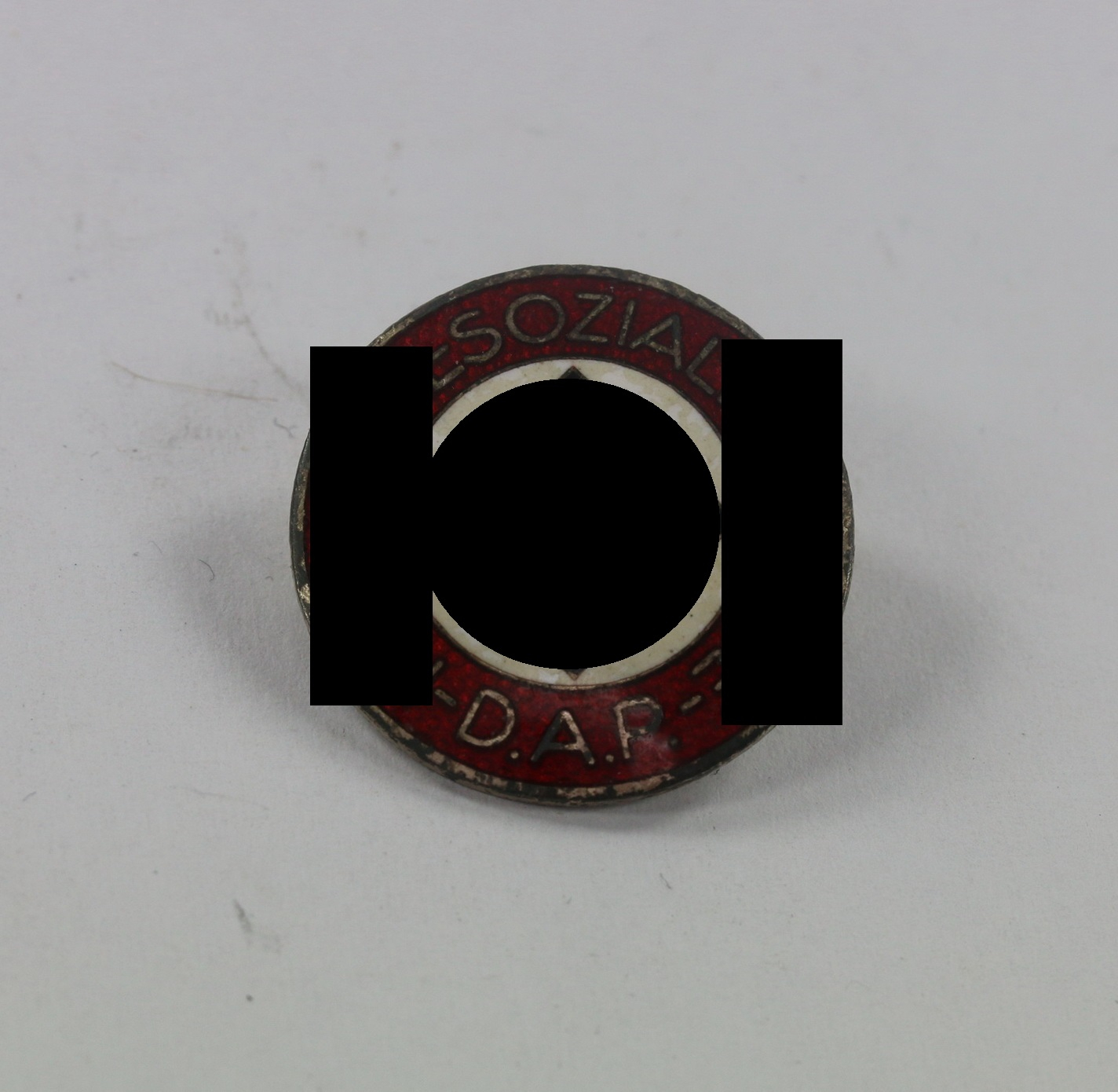 nsdap_parteiabzeichen_hst NSDAP Parteiabzeichen, Hst. RZM M1/77 (Foerster & Barth, Pforzheim) – Bild 1