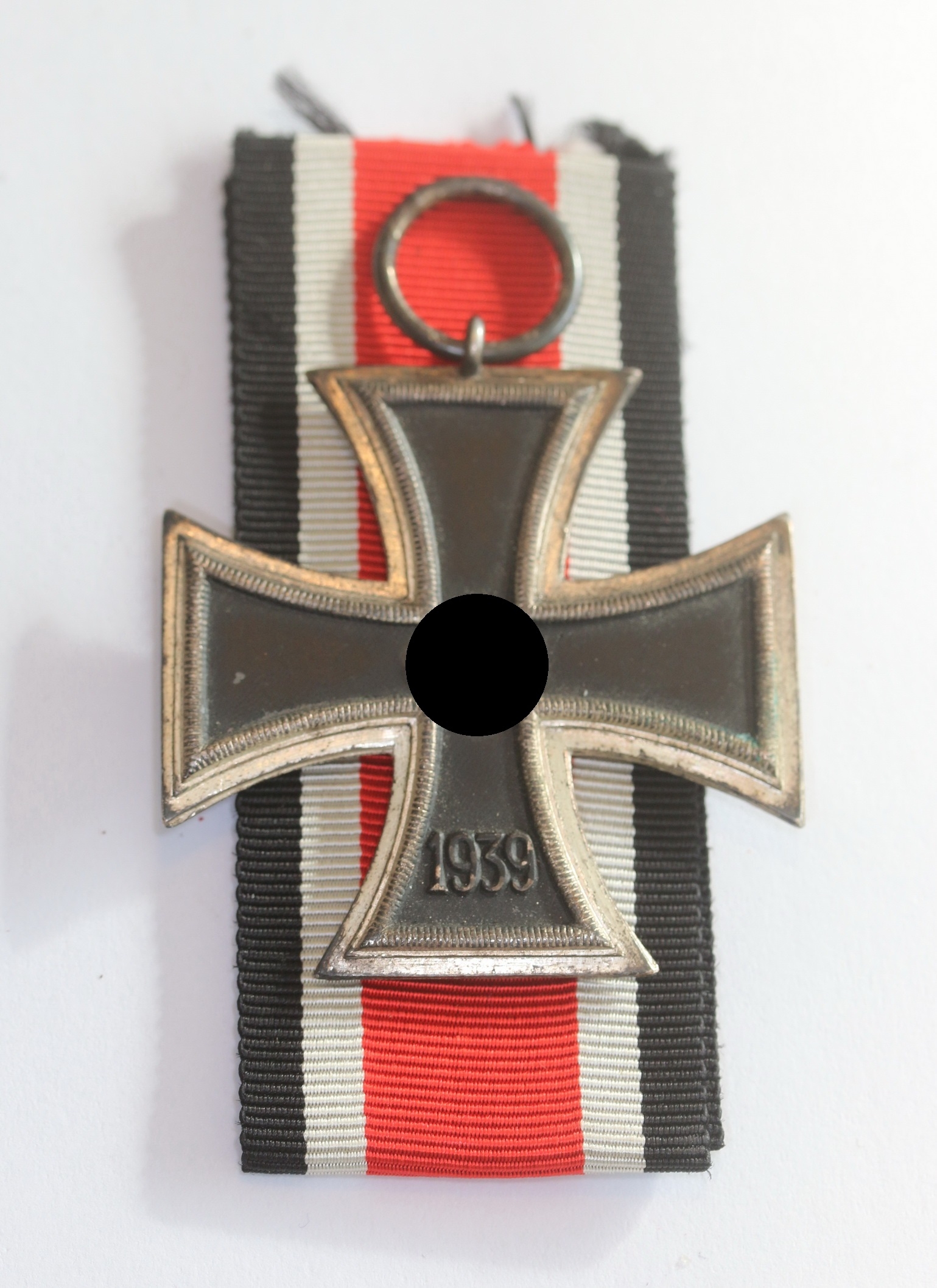  Eisernes Kreuz 2. Klasse 1939, Schinkel Variante, Otto Schickle, einteilig, nicht magnetisch – Bild 1