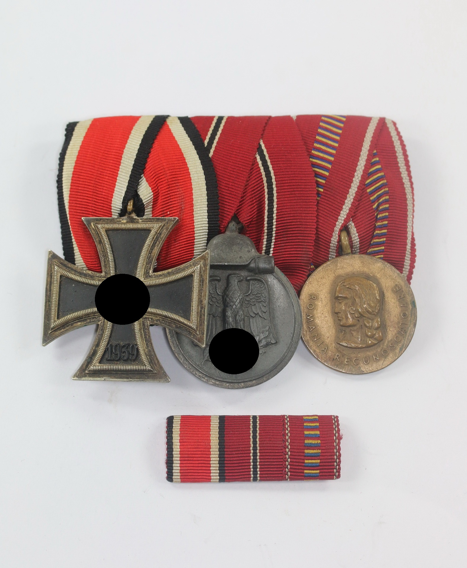 ordenschnalle_3x_feldspange_juncker_eisernes_kreuz_1__1 Ordenschnalle 3X + Feldspange, Juncker Eisernes Kreuz – Bild 1