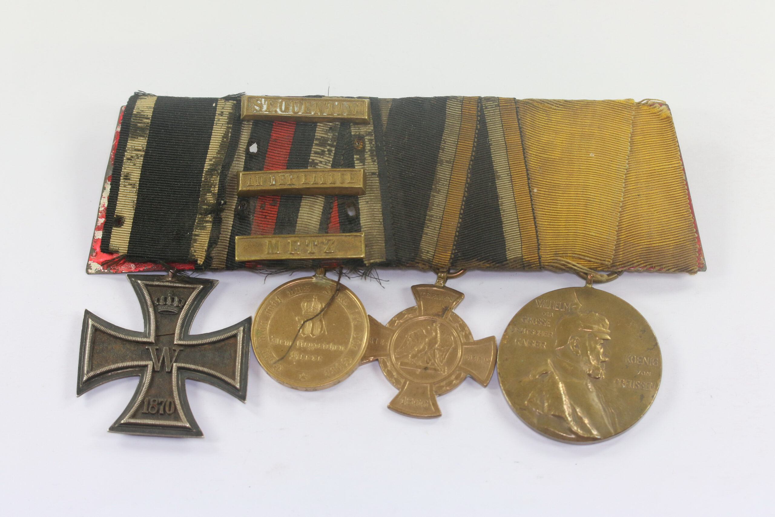 ordensschnalle_4x_1870_1866_1_ Ordensschnalle 4X 1870 / 1866 – Bild 1