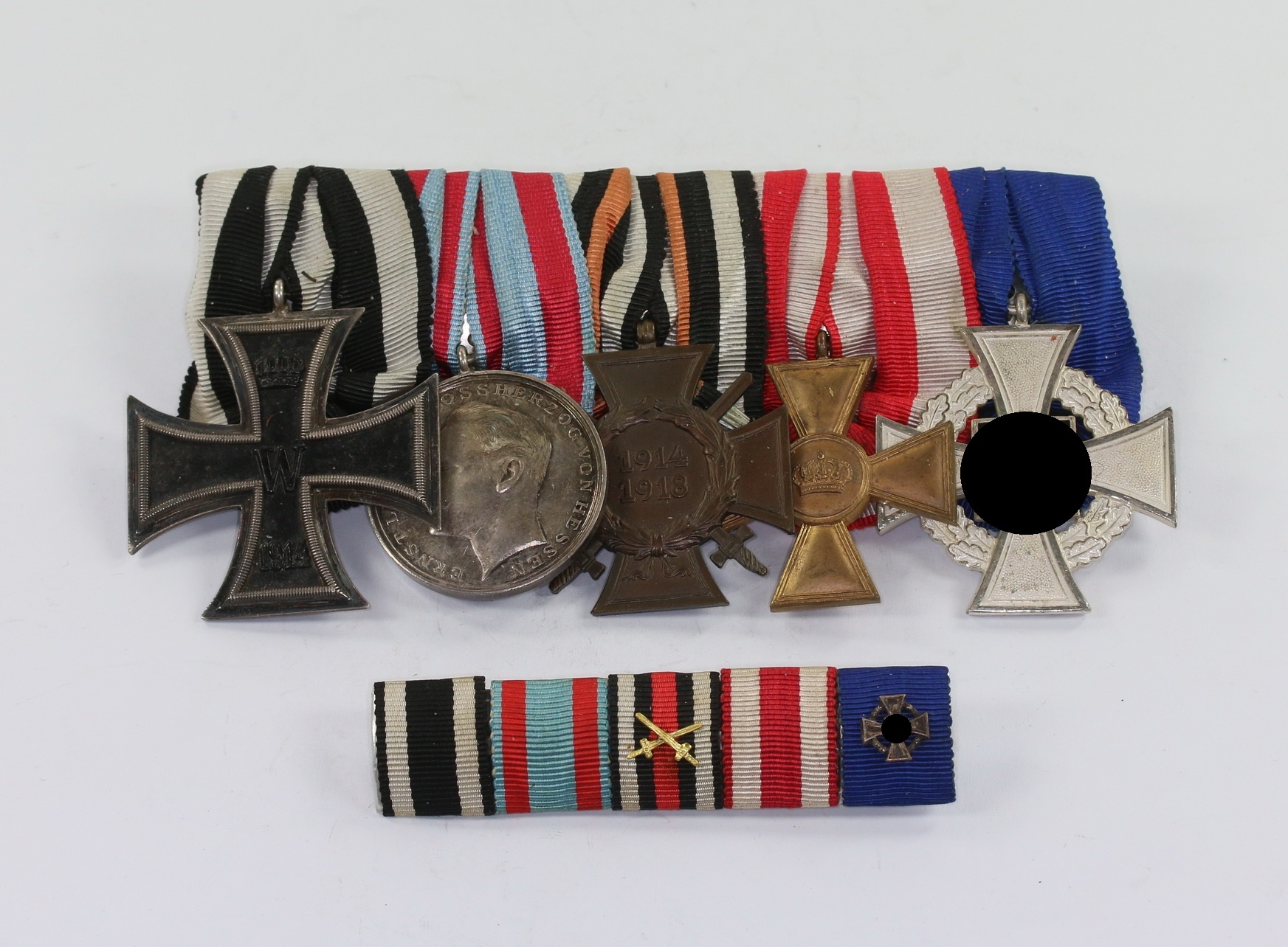 ordensschnalle_5x_feldspange_hessen_1__1 Ordensschnalle 5X + Feldspange – Bild 1