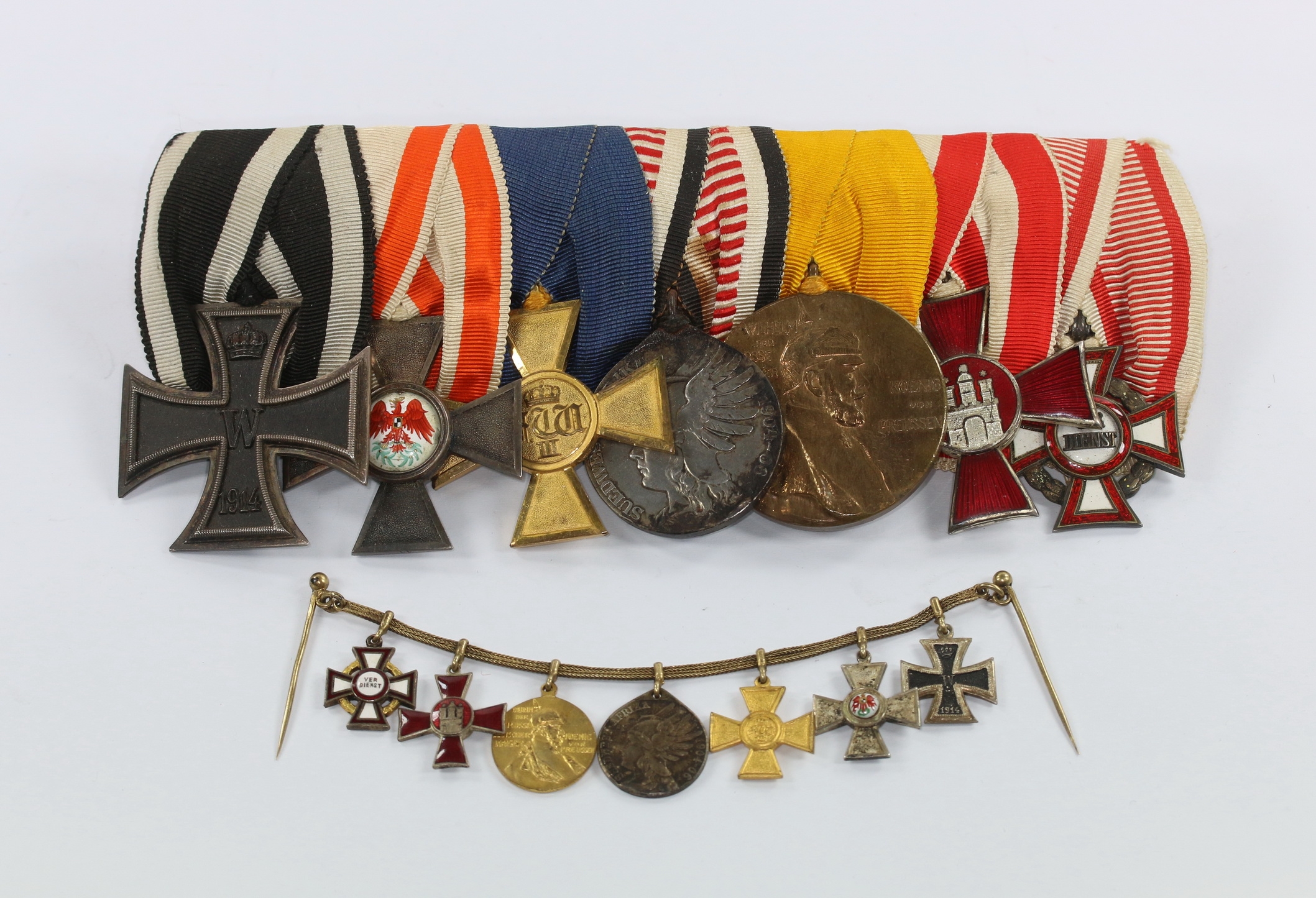 ordensschnalle_7x_miniaturkette_1__1 Ordensschnalle 7X + Miniaturkette – Bild 1