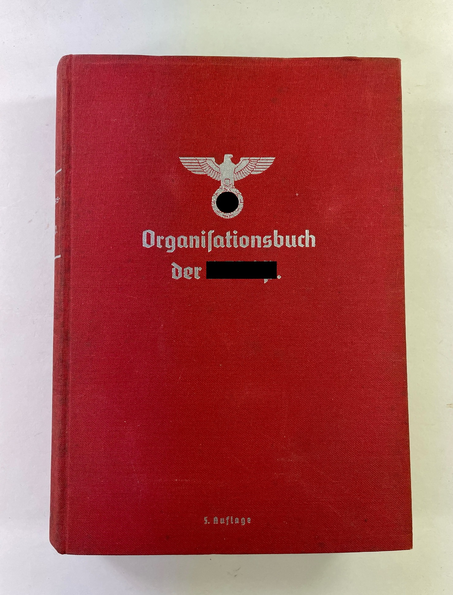 organisationsbuch_der_nsdap_5 Organisationsbuch der NSDAP, 5. Auflage 1938 – Bild 1