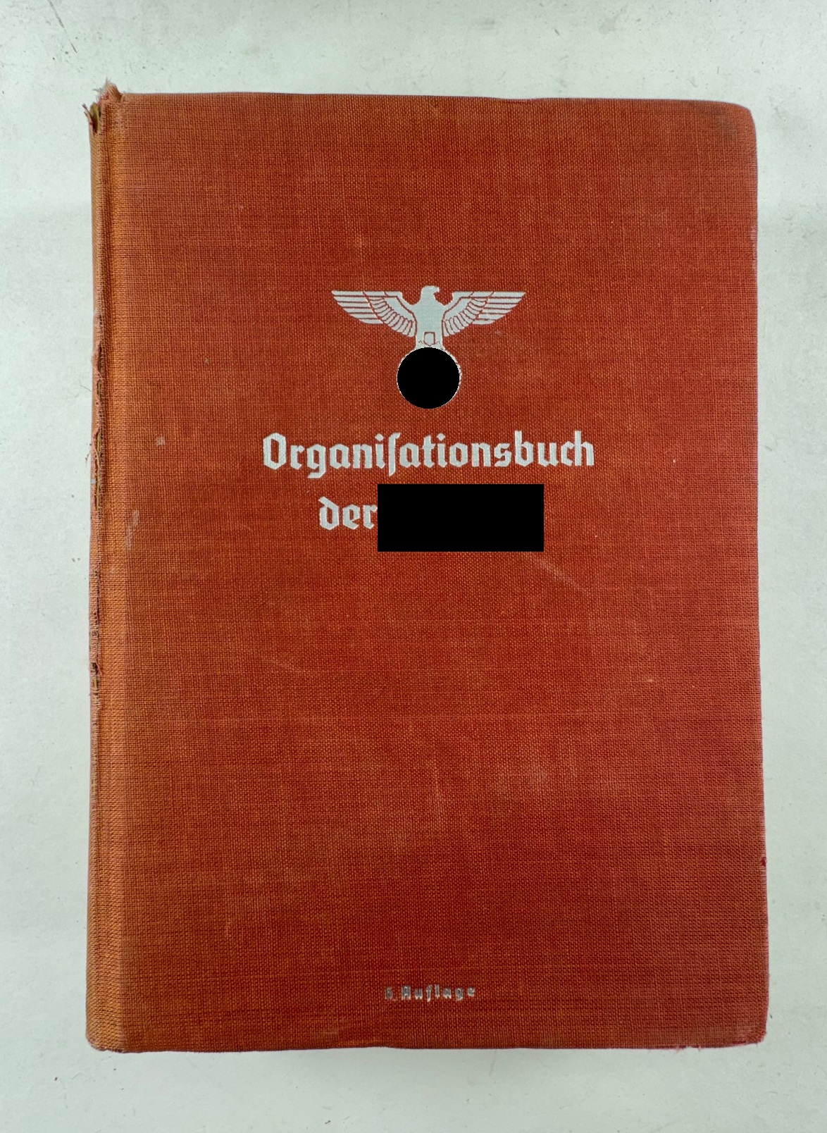 organisationsbuch_der_nsdap_6 Organisationsbuch der NSDAP 6. Auflage 1940 – Bild 1