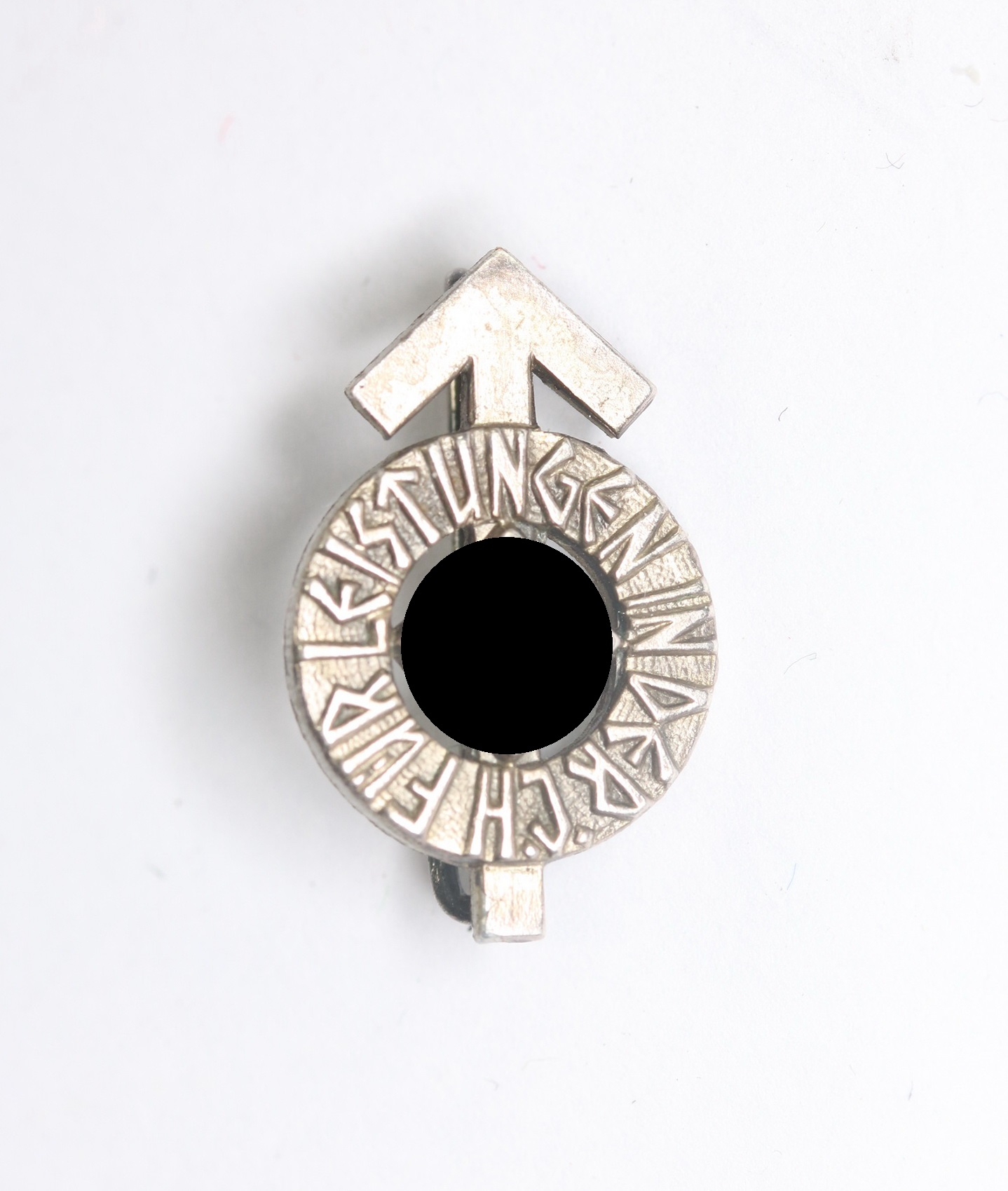  Hitlerjugend (HJ), 16 MM Miniatur, Leistungsabzeichen in Silber, Hst. RZM M1/34 - Für Leistungen in der HJ – Bild 1