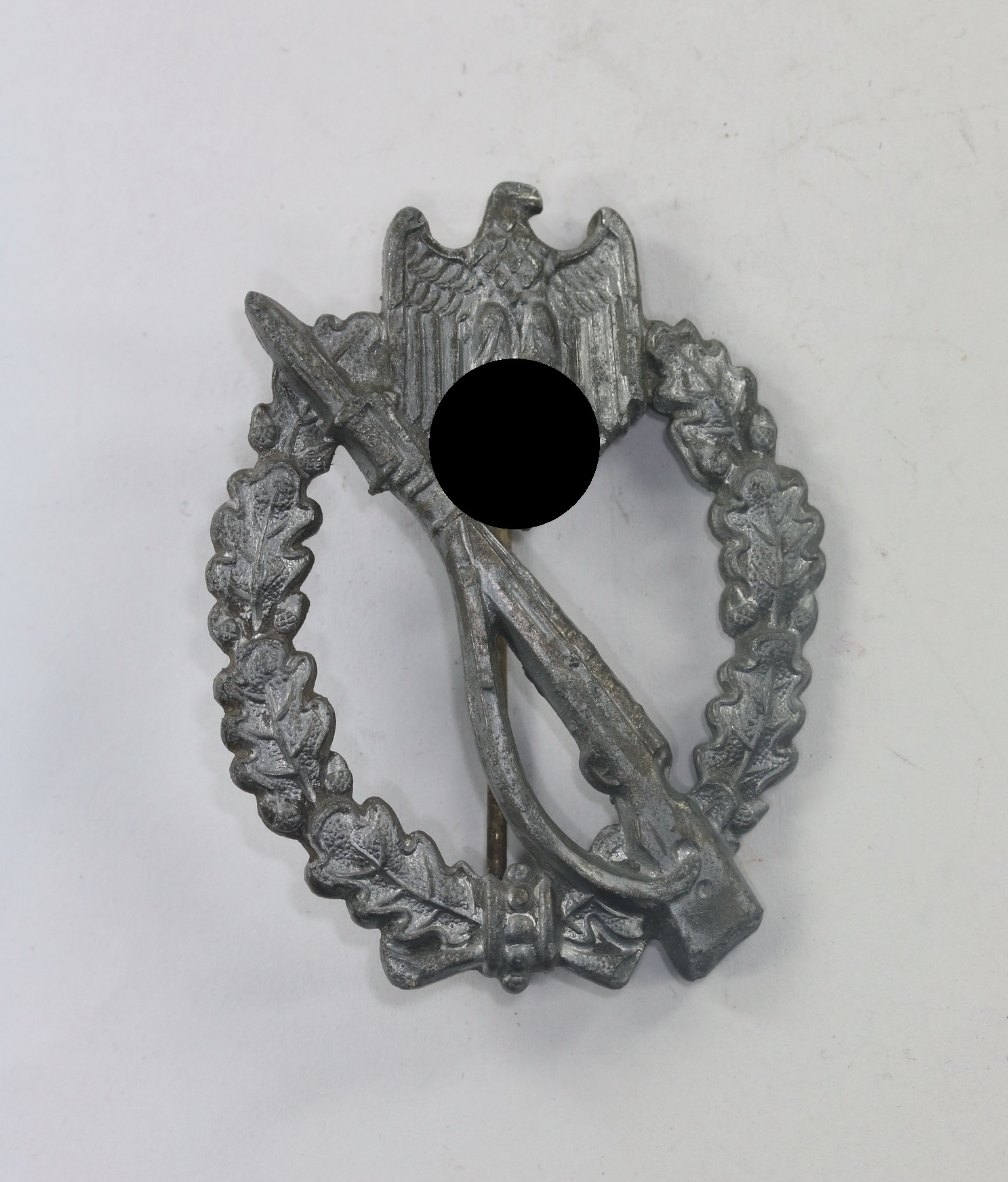  Infanterie Sturmabzeichen in Silber, Hst. Ernst L. Müller Pforzheim – Bild 1
