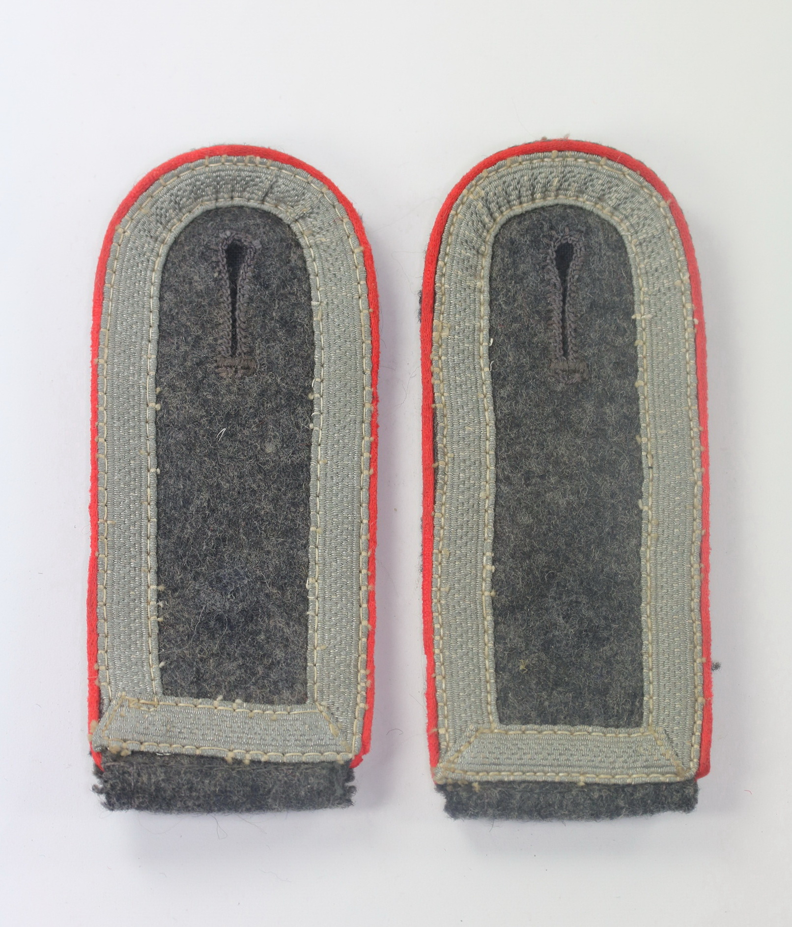 original_luftwaffe_paar_schulterklappen_unterfeldwebel_der_flak_artillerie_1_ Luftwaffe, Paar Schulterklappen Unterfeldwebel der Flak Artillerie – Bild 1