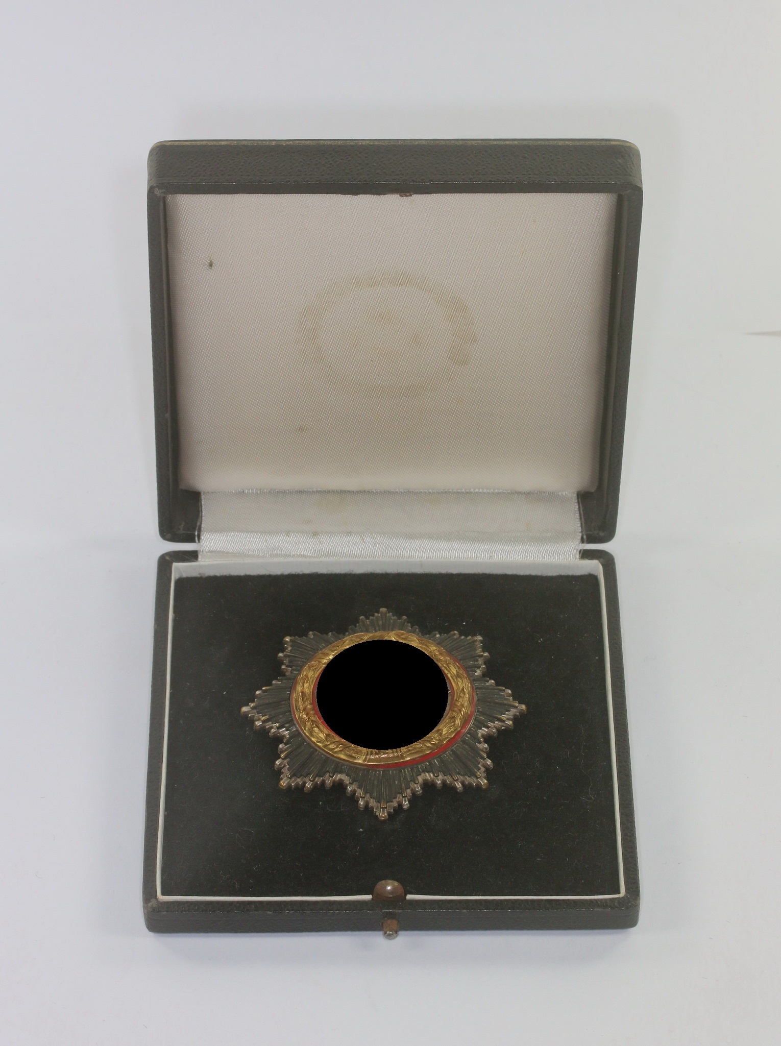 Deutsches Kreuz in Gold, Hst. 20 (schwer), im Etui – Bild 1