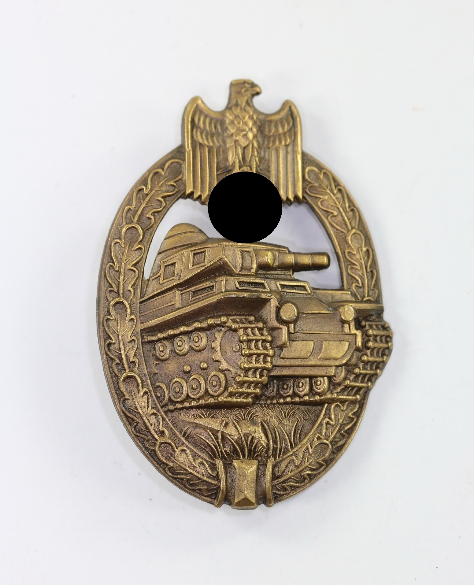 panzer_kampfabzeichen_bronze_1__1 Panzerkampfabzeichen in Bronze, Hst. AS Dreieck – Bild 1