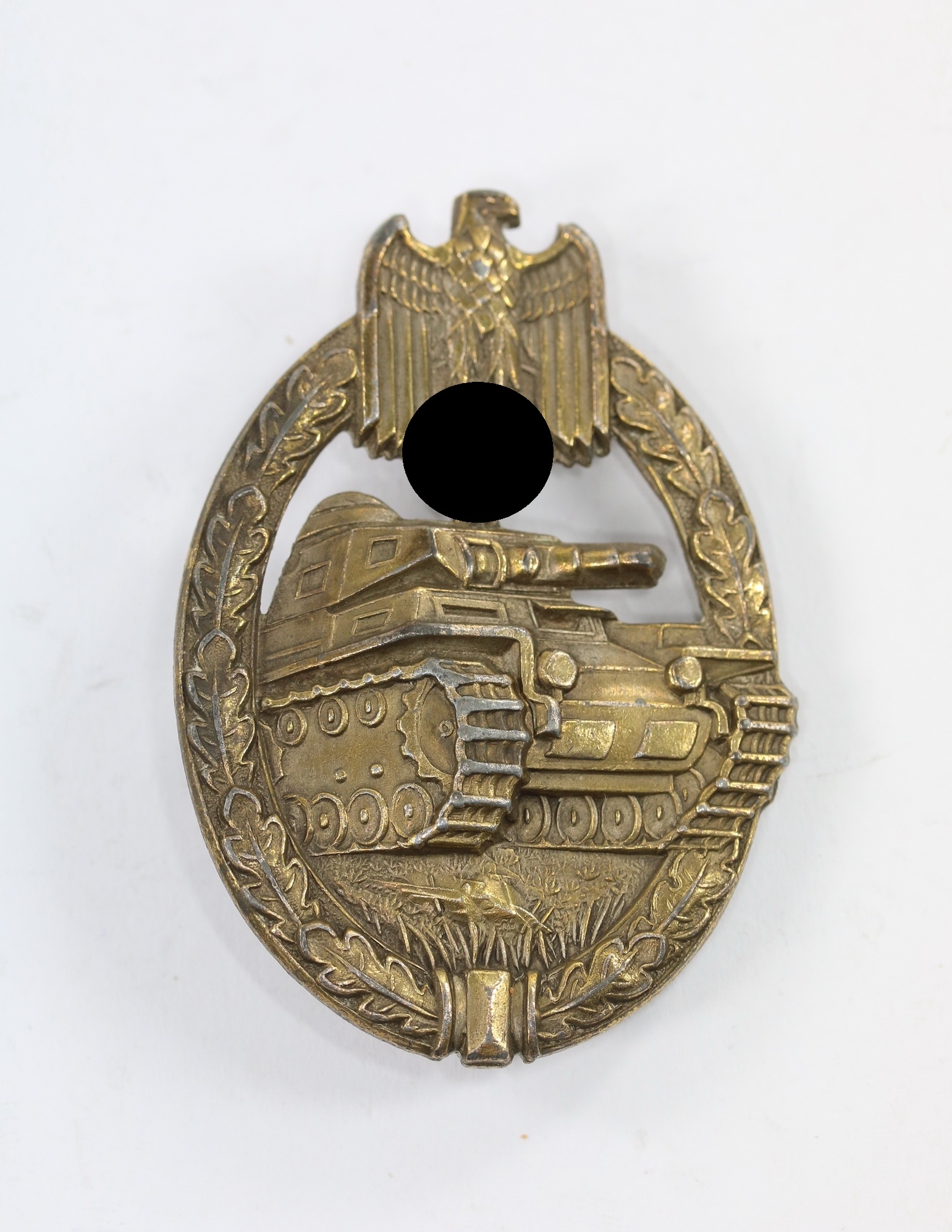 panzerkampfabzeichen_in_bronze_juncker_zink_massiv_1__1 Panzerkampfabzeichen in Bronze, Juncker, Zink massiv (!) – Bild 1